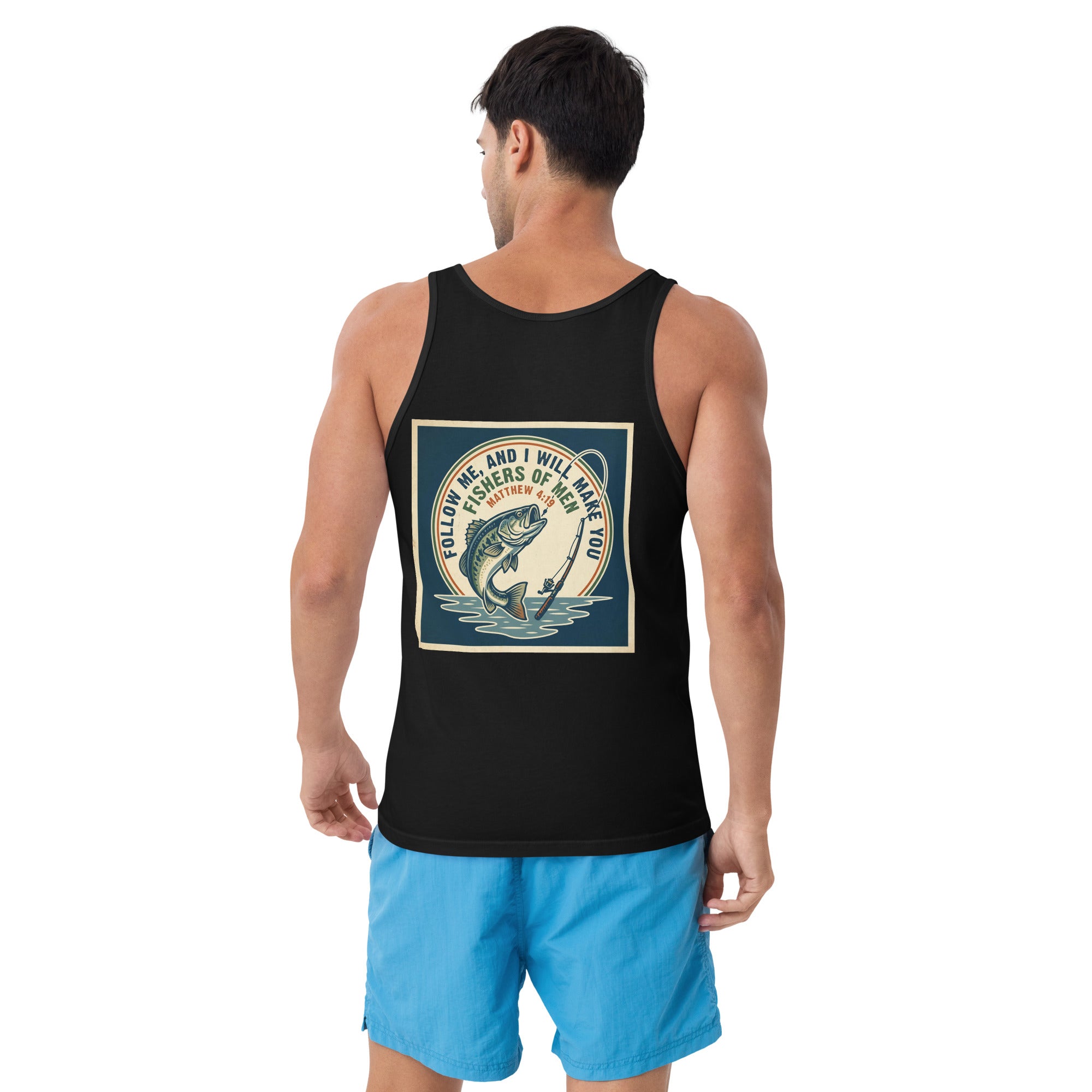 Men's Faith Tank Top | Seedandsoulful Soft Cotton Blend Muscle Tee - Seedandsoulful