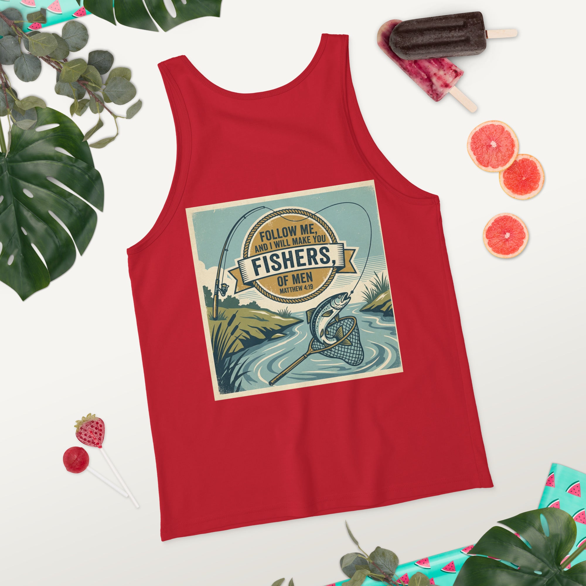 Men's Faith Tank Top | Seedandsoulful Soft Cotton Blend Muscle Tee - Seedandsoulful