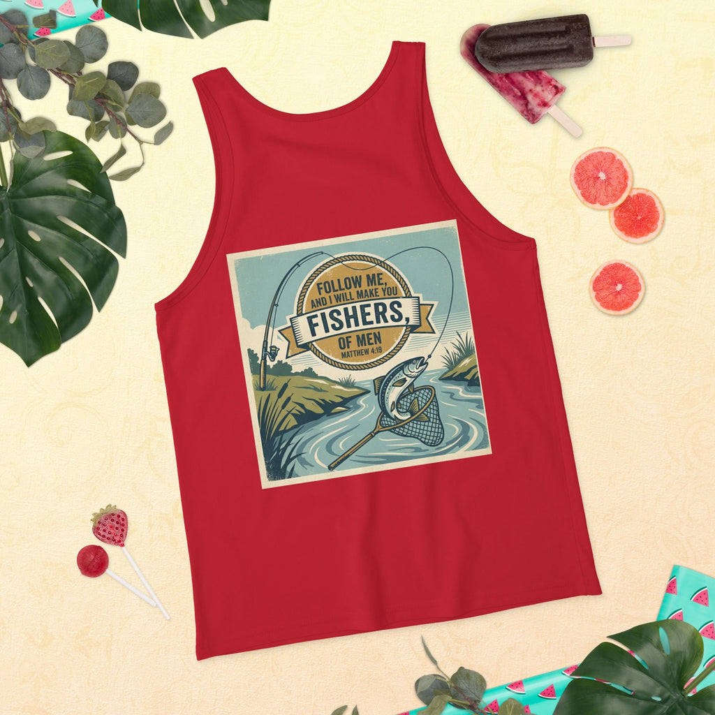 Men's Faith Tank Top | Seedandsoulful Soft Cotton Blend Muscle Tee - Seedandsoulful