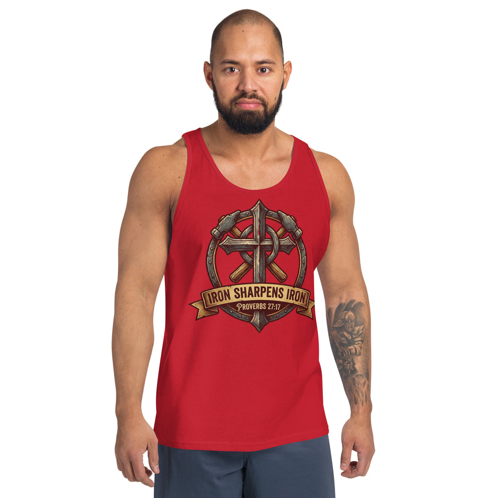 Men's Faith Tank Top | Seedandsoulful Soft Cotton Muscle Tee - Seedandsoulful