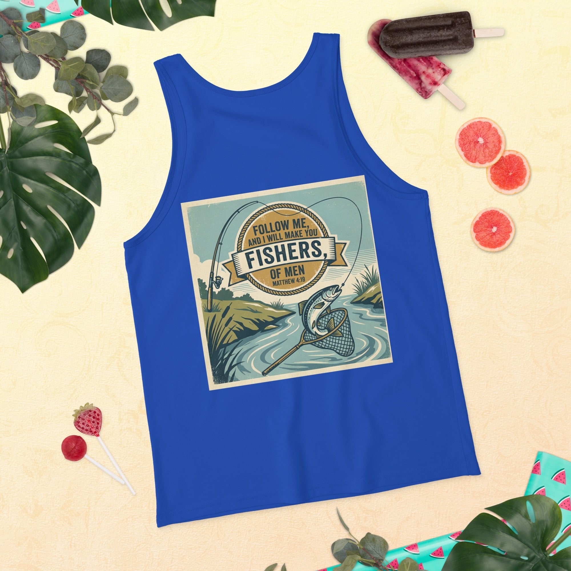 Men's Faith Tank Top | Seedandsoulful Soft Cotton Blend Muscle Tee - Seedandsoulful