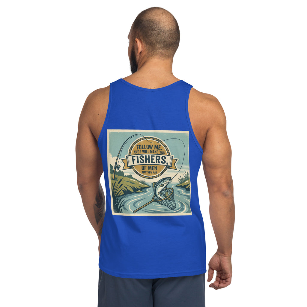 Men's Faith Tank Top | Seedandsoulful Soft Cotton Blend Muscle Tee - Seedandsoulful