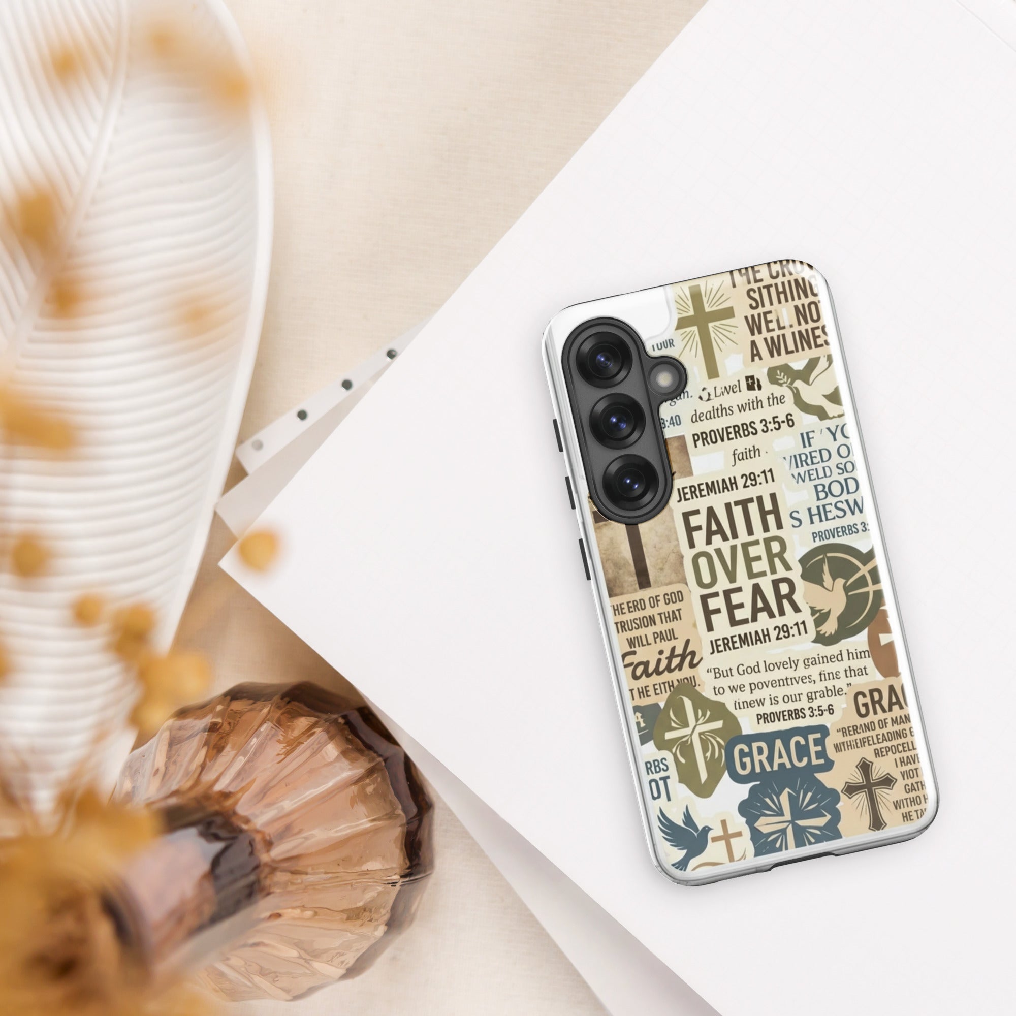Faith - Forward Samsung® Phone Case | Premium Protection - Seedandsoulful