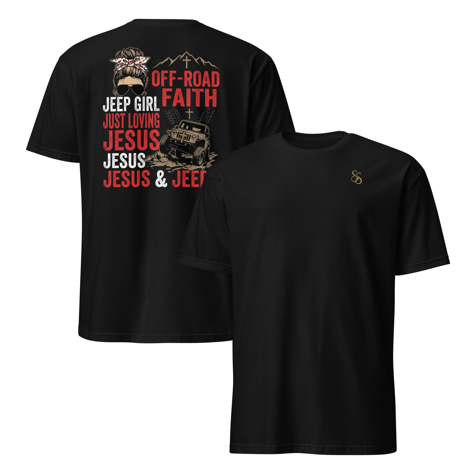 Short - Sleeve Unisex Faith T-Shirt | Seedandsoulful Soft Cotton Tee - Seedandsoulful