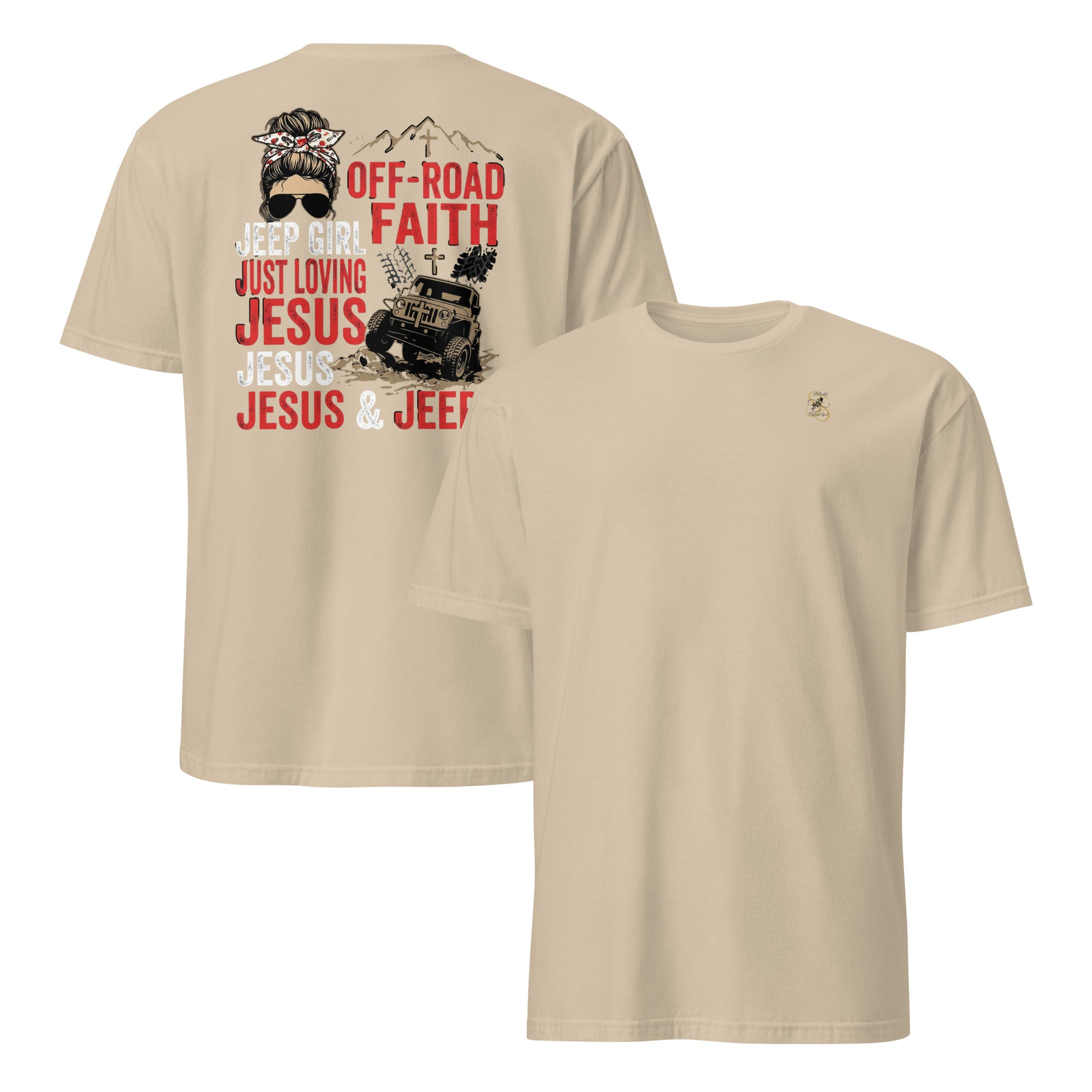 Short - Sleeve Unisex Faith T-Shirt | Seedandsoulful Soft Cotton Tee - Seedandsoulful