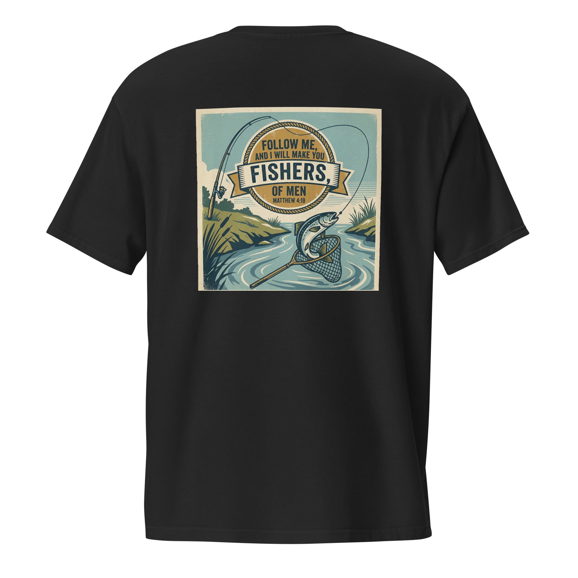 Unisex Faith Garment - Dyed Pocket T-Shirt | Seedandsoulful Soft Cotton Tee - Seedandsoulful