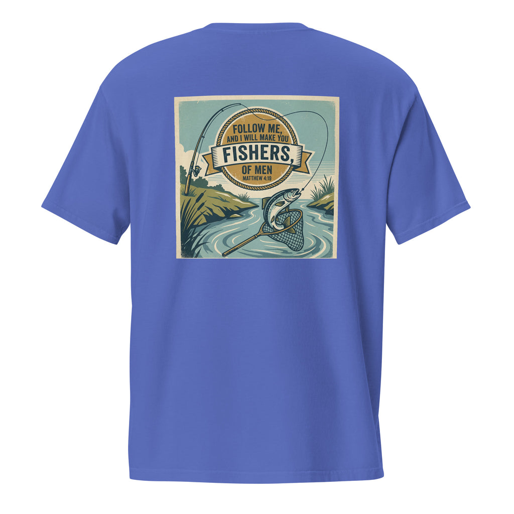 Unisex Faith Garment - Dyed Pocket T-Shirt | Seedandsoulful Soft Cotton Tee - Seedandsoulful