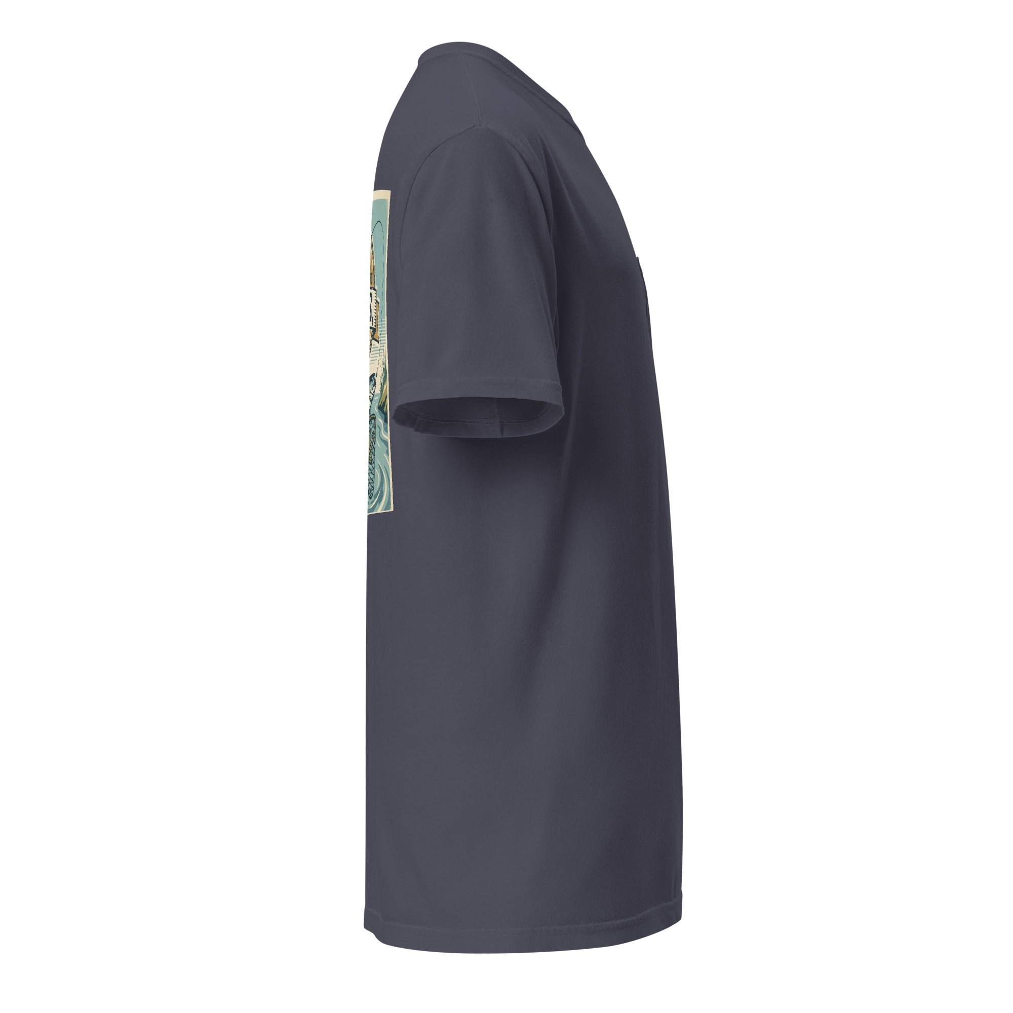 Unisex Faith Garment - Dyed Pocket T-Shirt | Seedandsoulful Soft Cotton Tee - Seedandsoulful