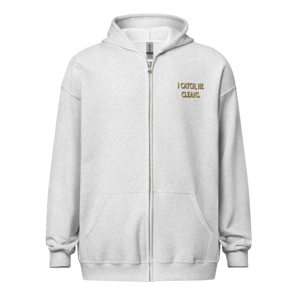 Unisex Faith Zip Hoodie | Seedandsoulful Heavy Blend Fleece Jacket - Seedandsoulful