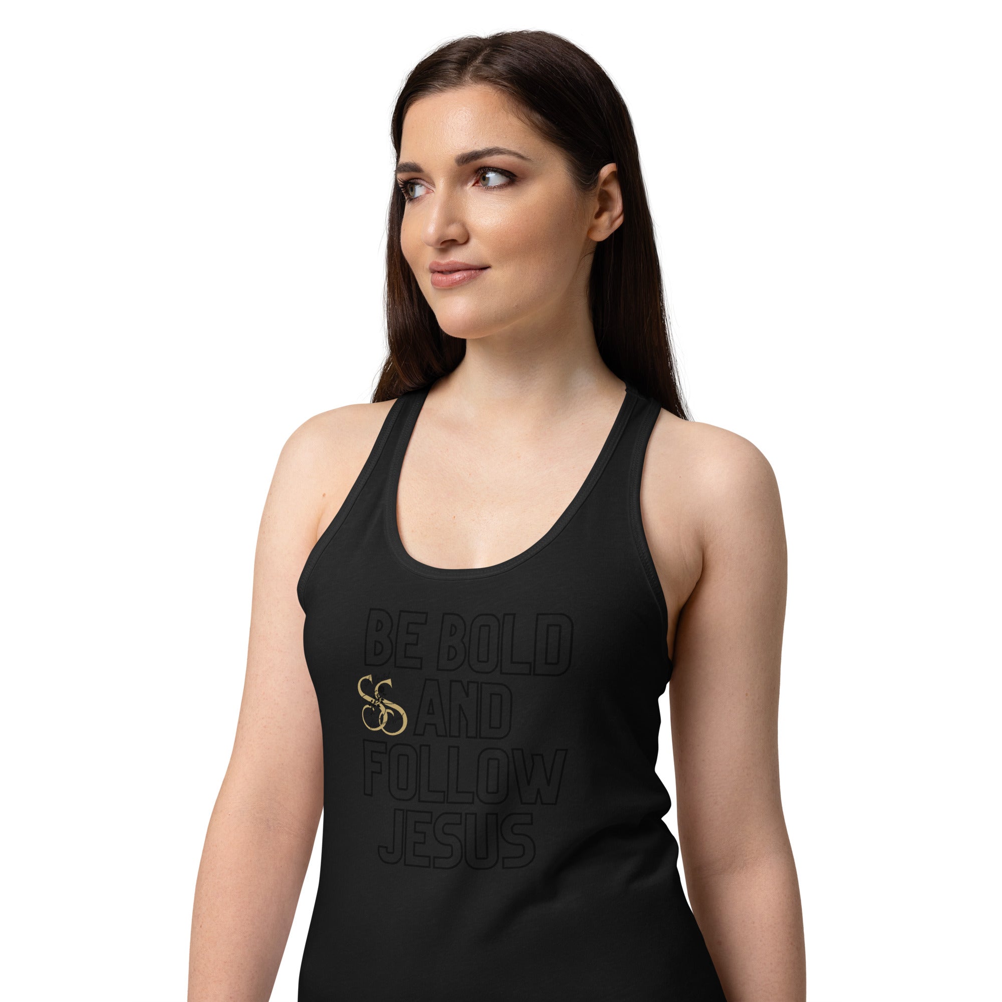 Seedandsoulful Women's Fitted Racerback Tank | Faith Activewear - Seedandsoulful
