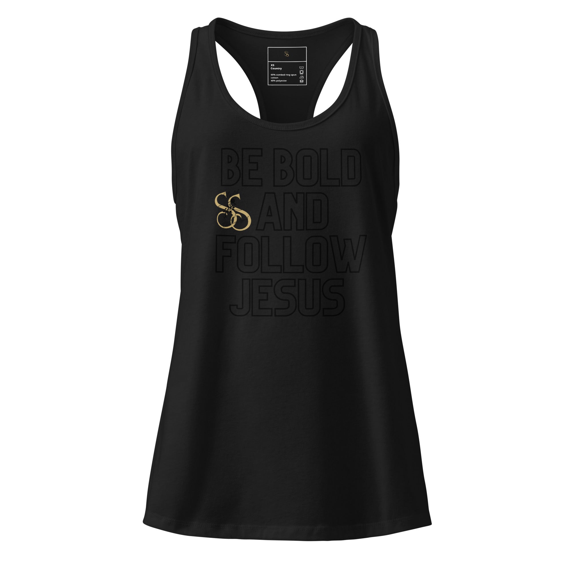 Seedandsoulful Women's Fitted Racerback Tank | Faith Activewear - Seedandsoulful
