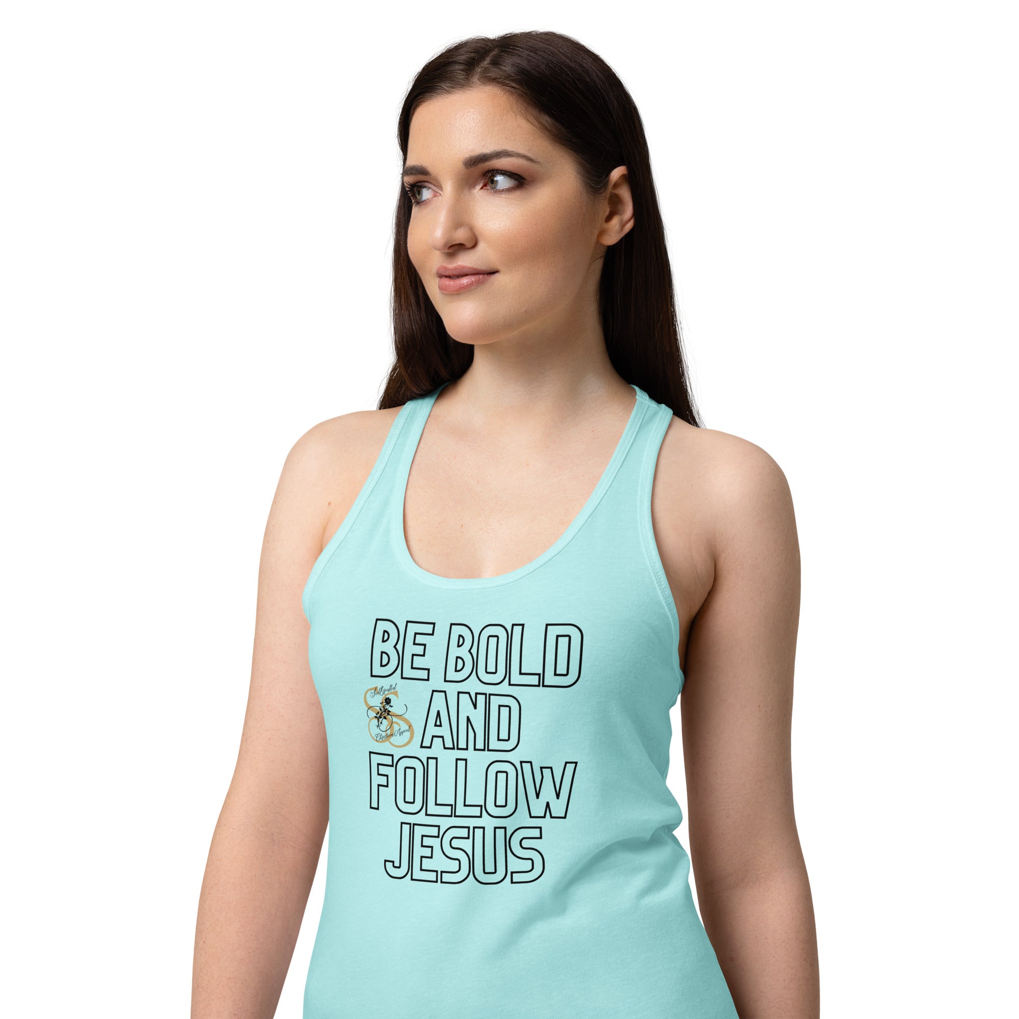 Seedandsoulful Women's Fitted Racerback Tank | Faith Activewear - Seedandsoulful