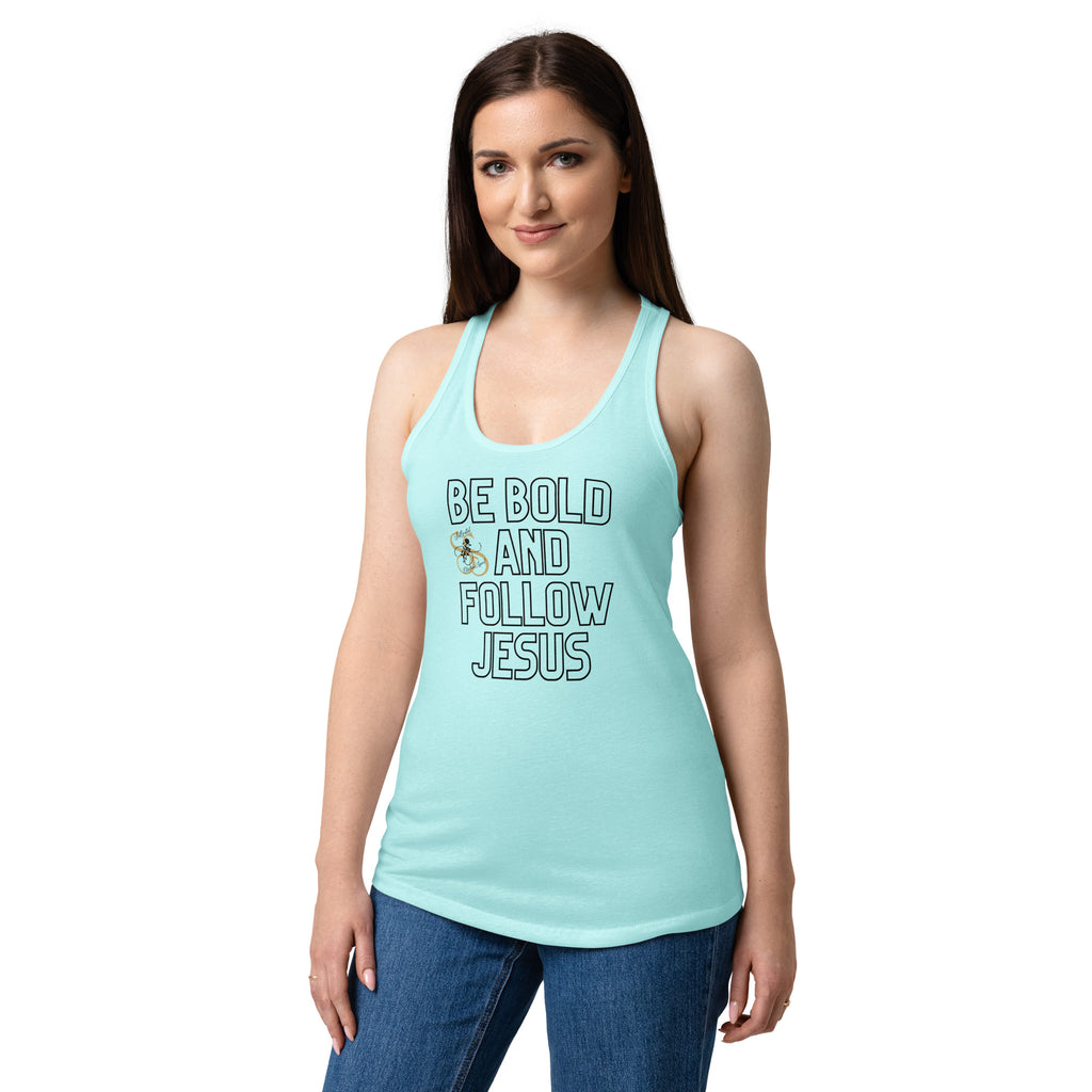 Seedandsoulful Women's Fitted Racerback Tank | Faith Activewear - Seedandsoulful