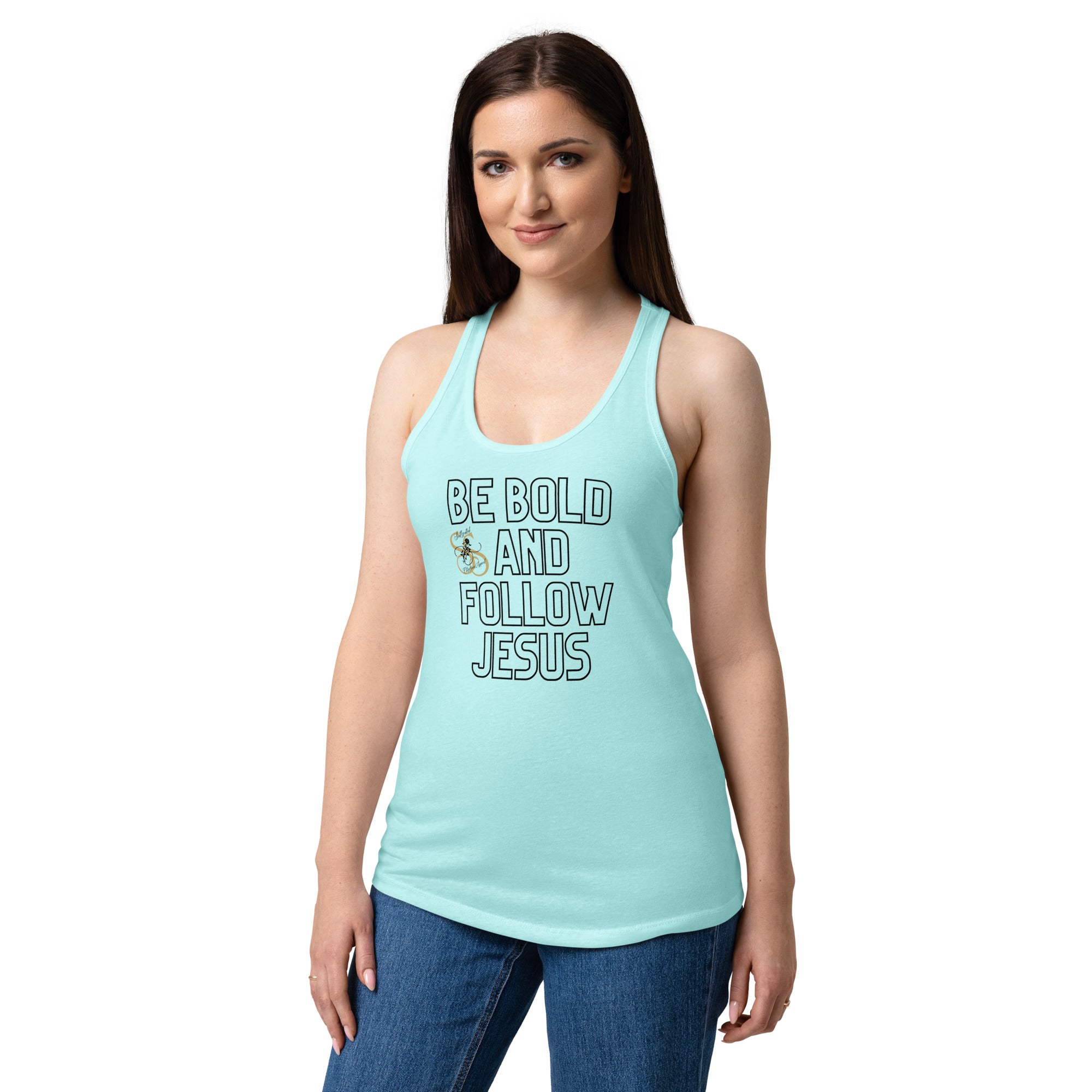 Seedandsoulful Women's Fitted Racerback Tank | Faith Activewear - Seedandsoulful