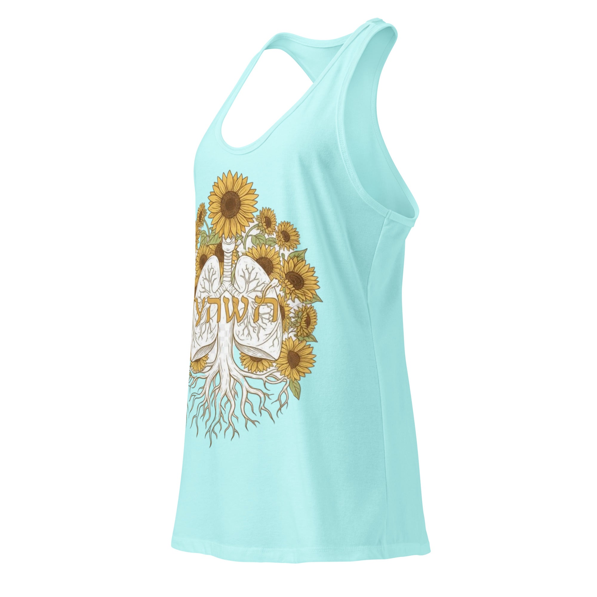 Women’s fitted racerback tank top - Seedandsoulful