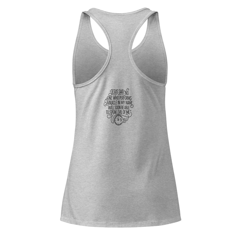 Women’s fitted racerback tank top - Seedandsoulful