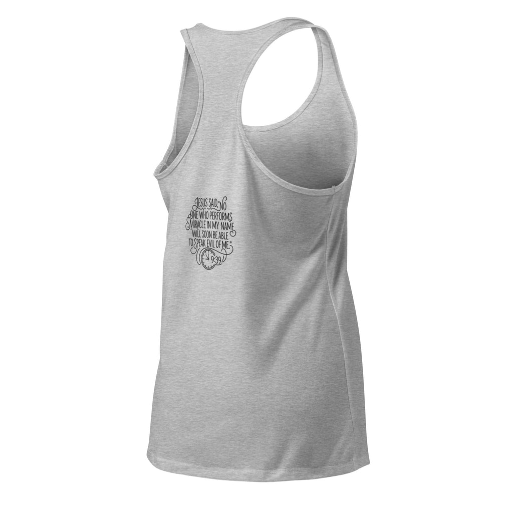 Women’s fitted racerback tank top - Seedandsoulful