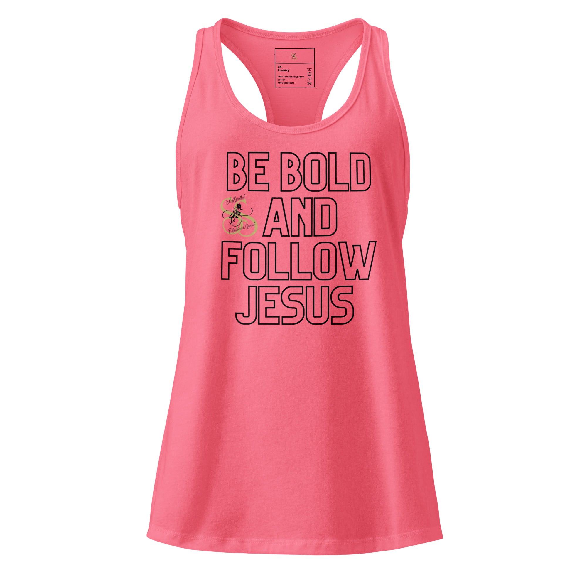 Seedandsoulful Women's Fitted Racerback Tank | Faith Activewear - Seedandsoulful
