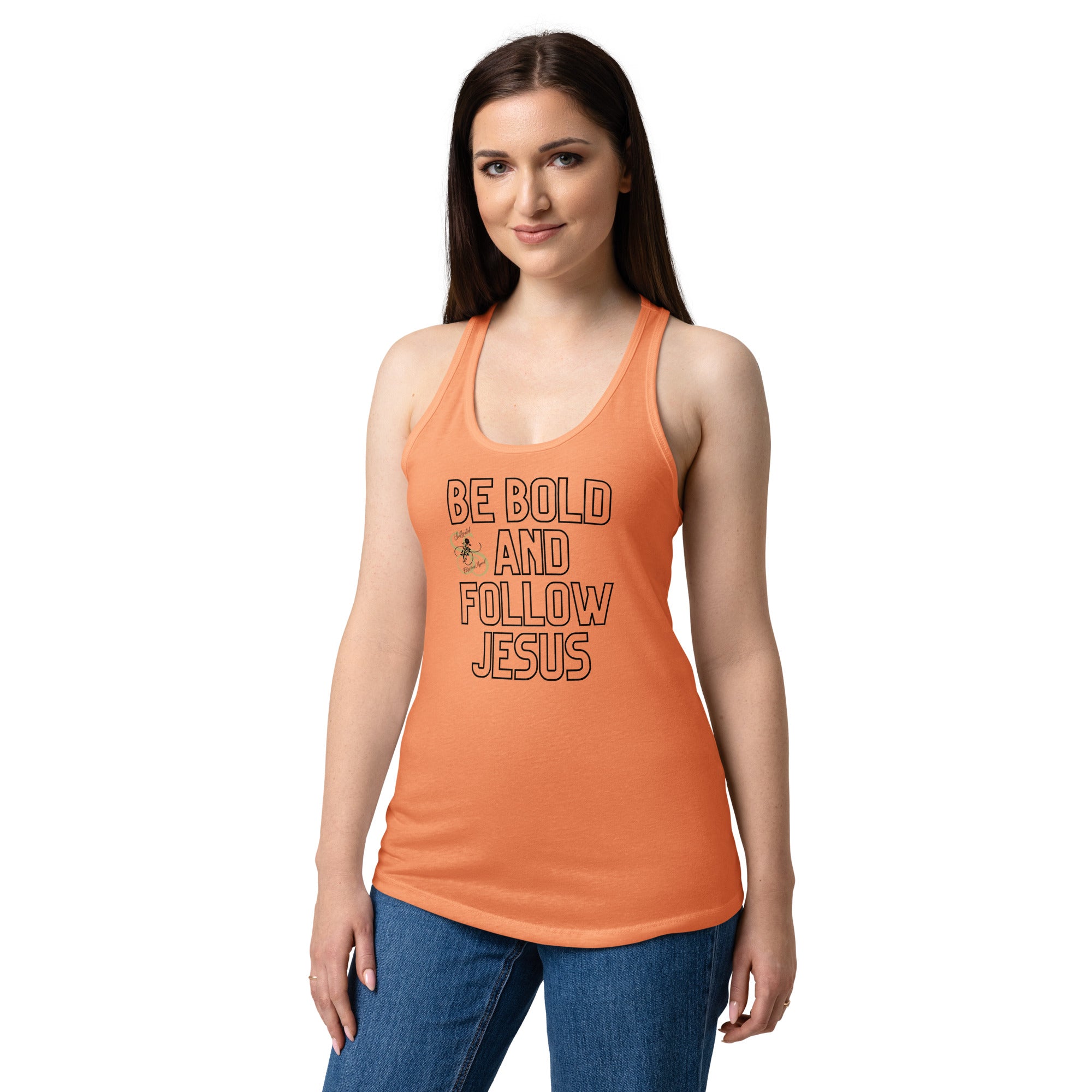 Seedandsoulful Women's Fitted Racerback Tank | Faith Activewear - Seedandsoulful