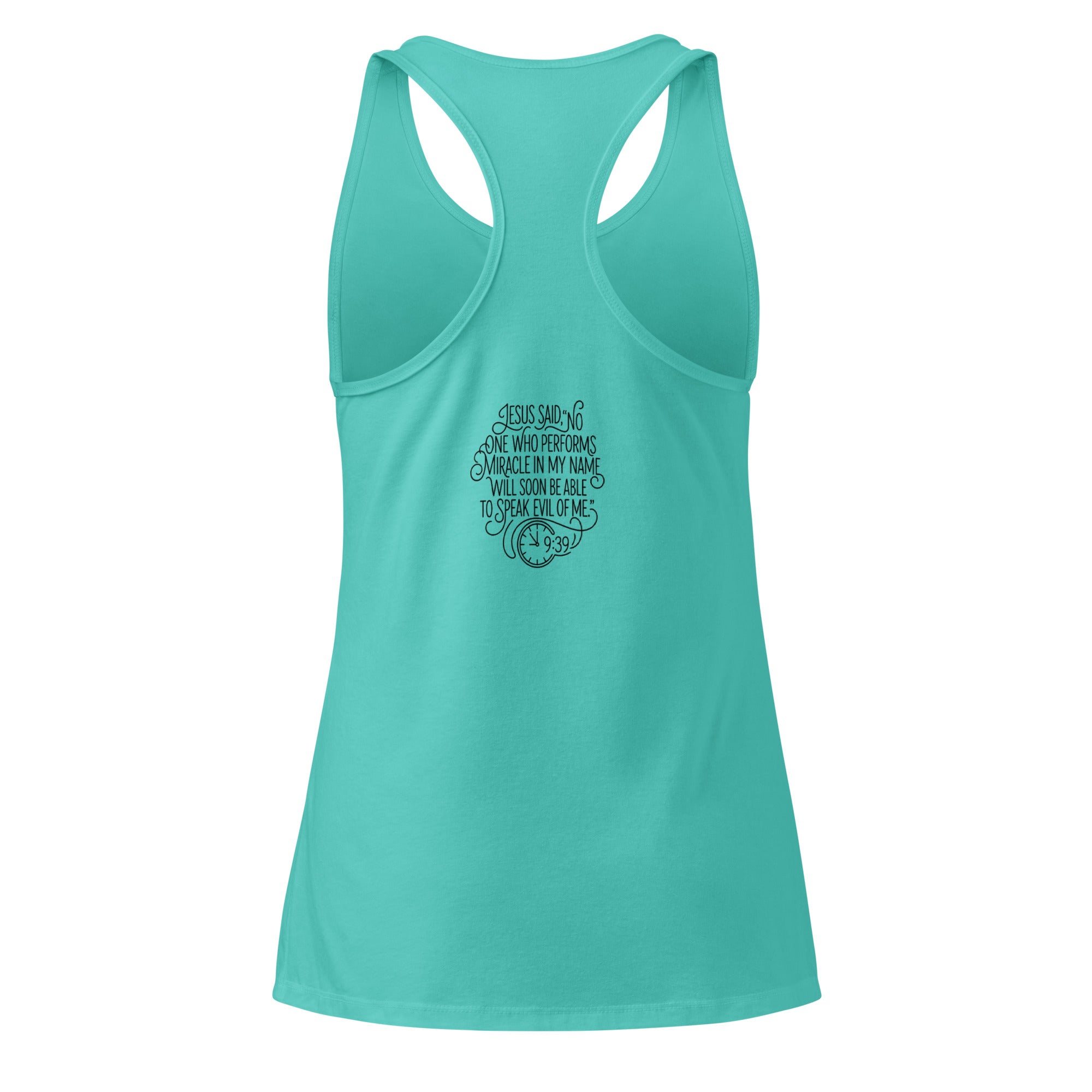 Women’s fitted racerback tank top - Seedandsoulful