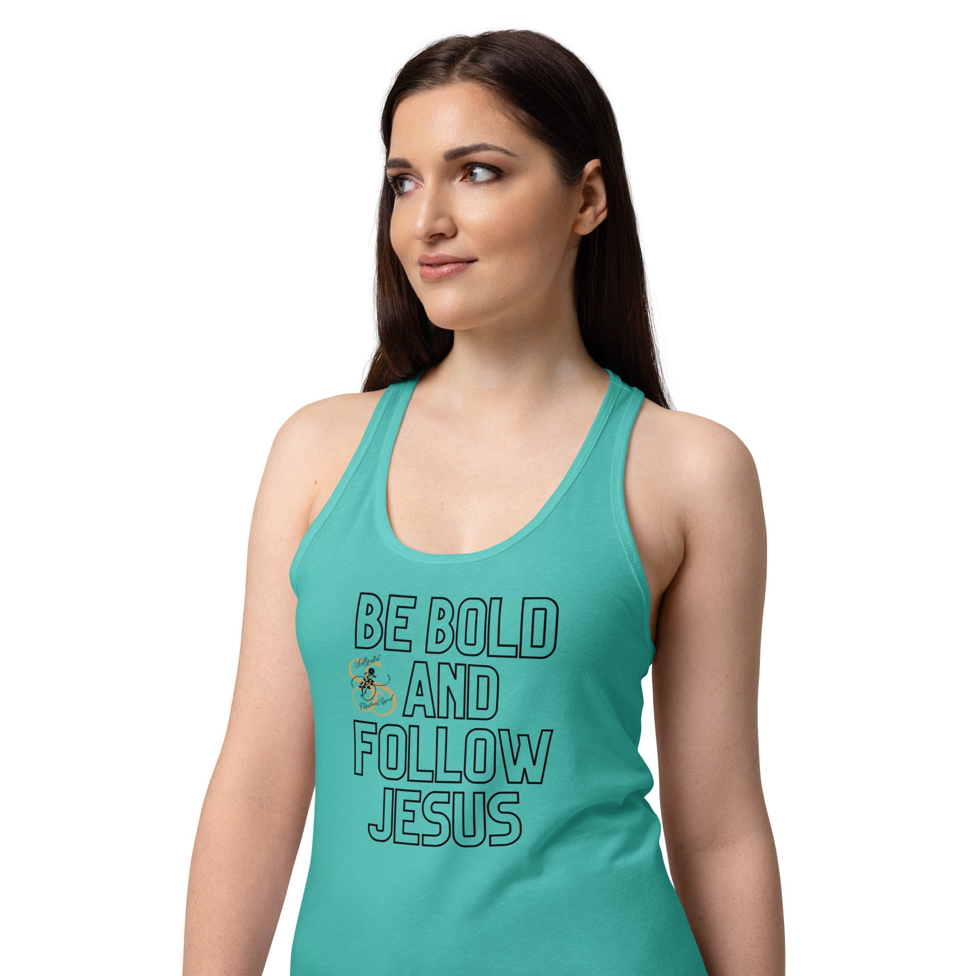 Seedandsoulful Women's Fitted Racerback Tank | Faith Activewear - Seedandsoulful