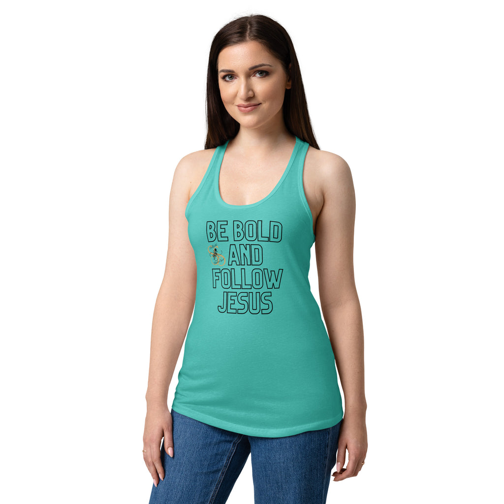 Seedandsoulful Women's Fitted Racerback Tank | Faith Activewear - Seedandsoulful