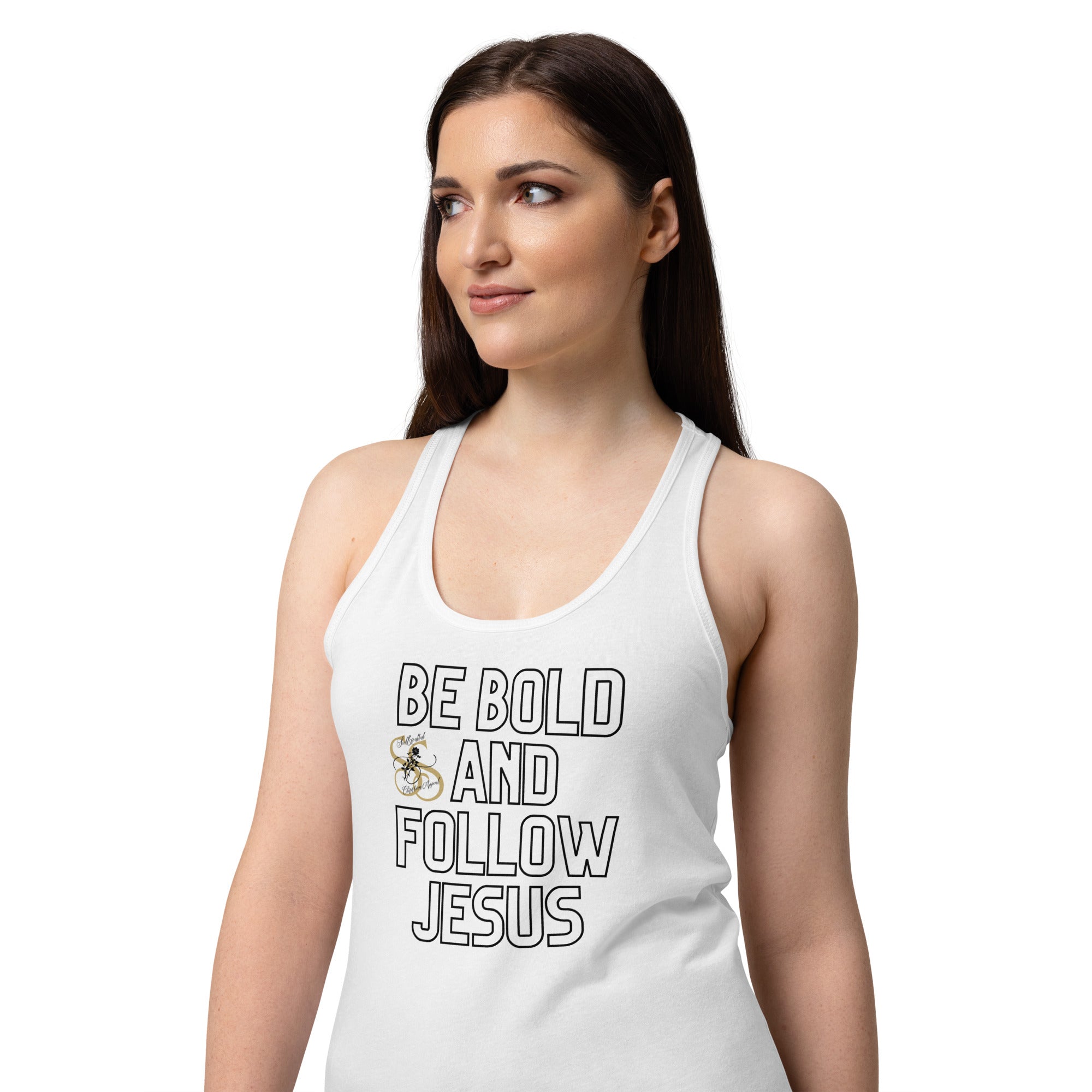Seedandsoulful Women's Fitted Racerback Tank | Faith Activewear - Seedandsoulful