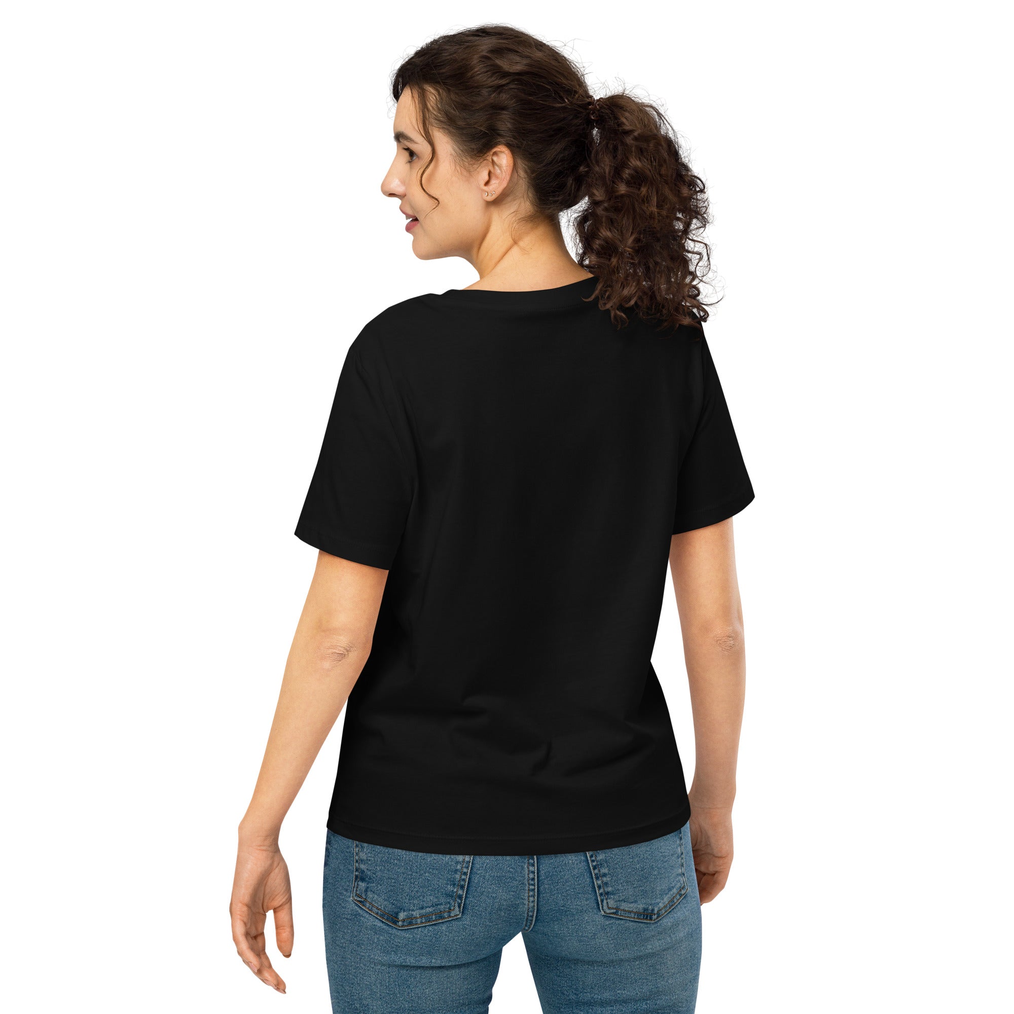Women's Organic Faith T-Shirt | Seedandsoulful Ribbed Neck Cotton Tee - Seedandsoulful