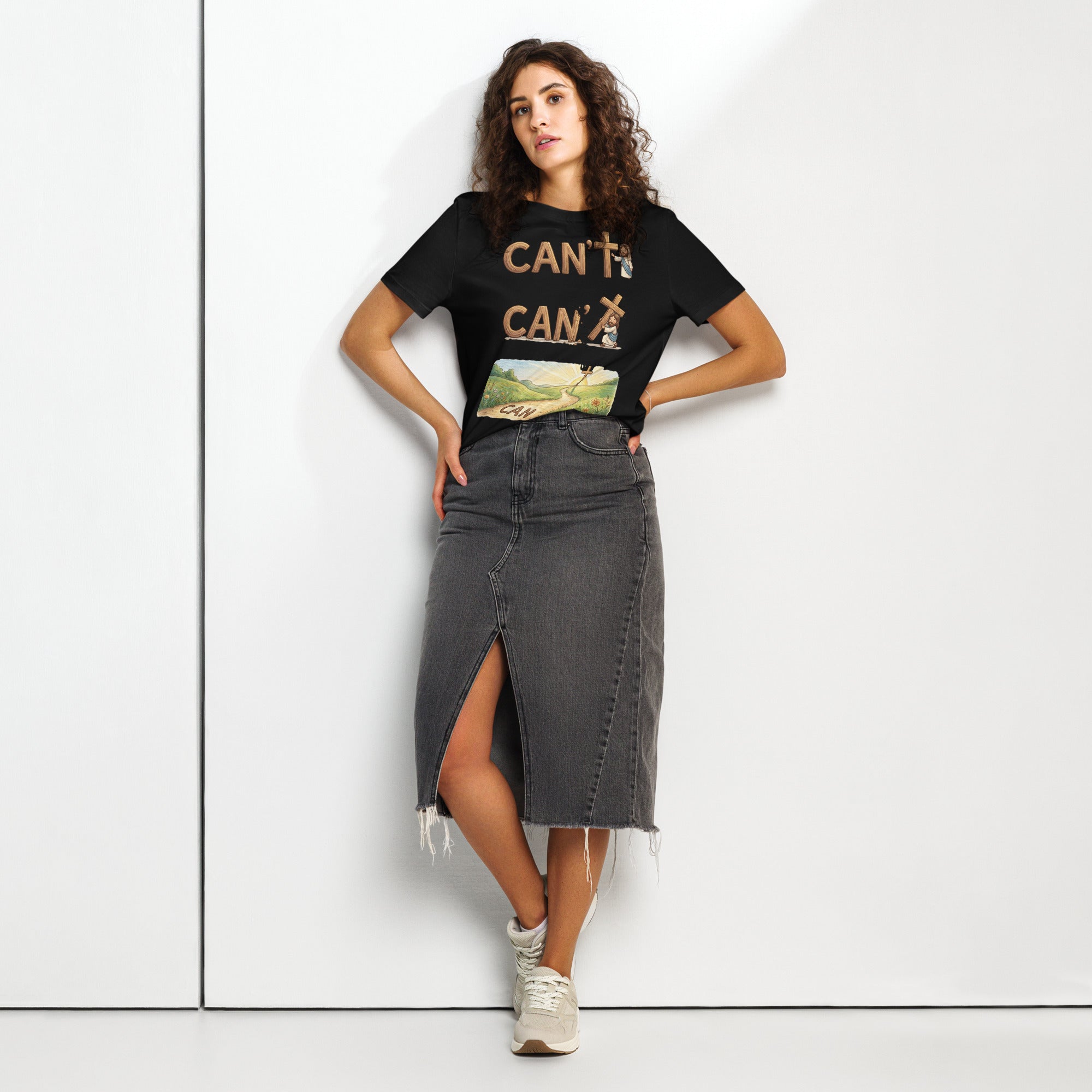 God's Love Never Fails T-Shirt | Women's Valentine's Faith Tee - Seedandsoulful