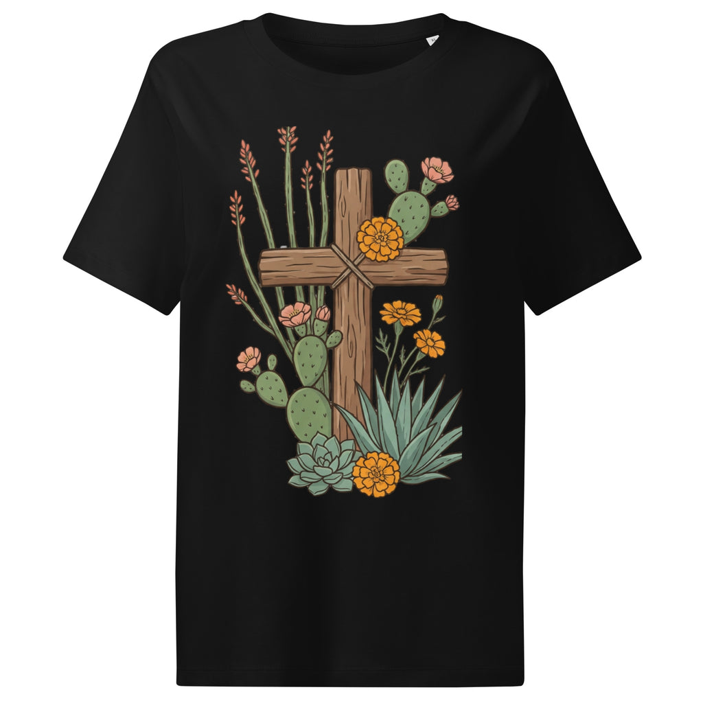 Women’s organic ribbed neck t-shirt - Seedandsoulful