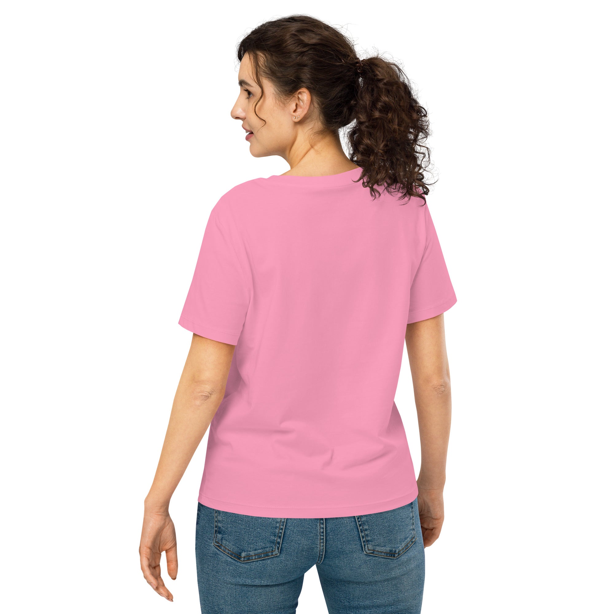 Women’s organic ribbed neck t-shirt - Seedandsoulful