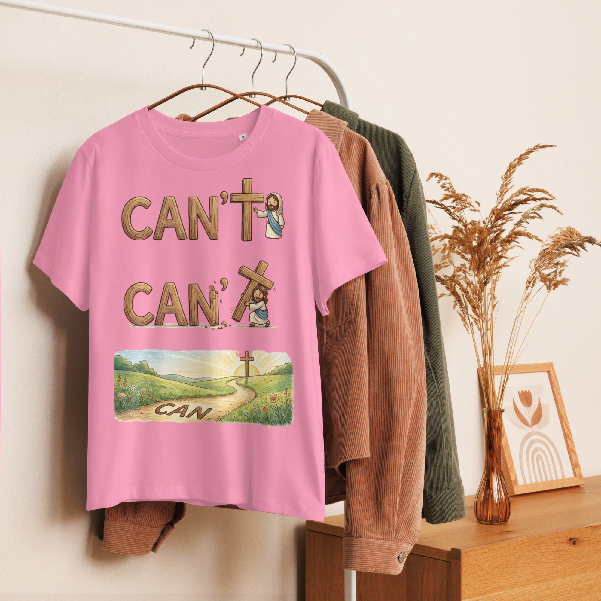 God's Love Never Fails T-Shirt | Women's Valentine's Faith Tee - Seedandsoulful