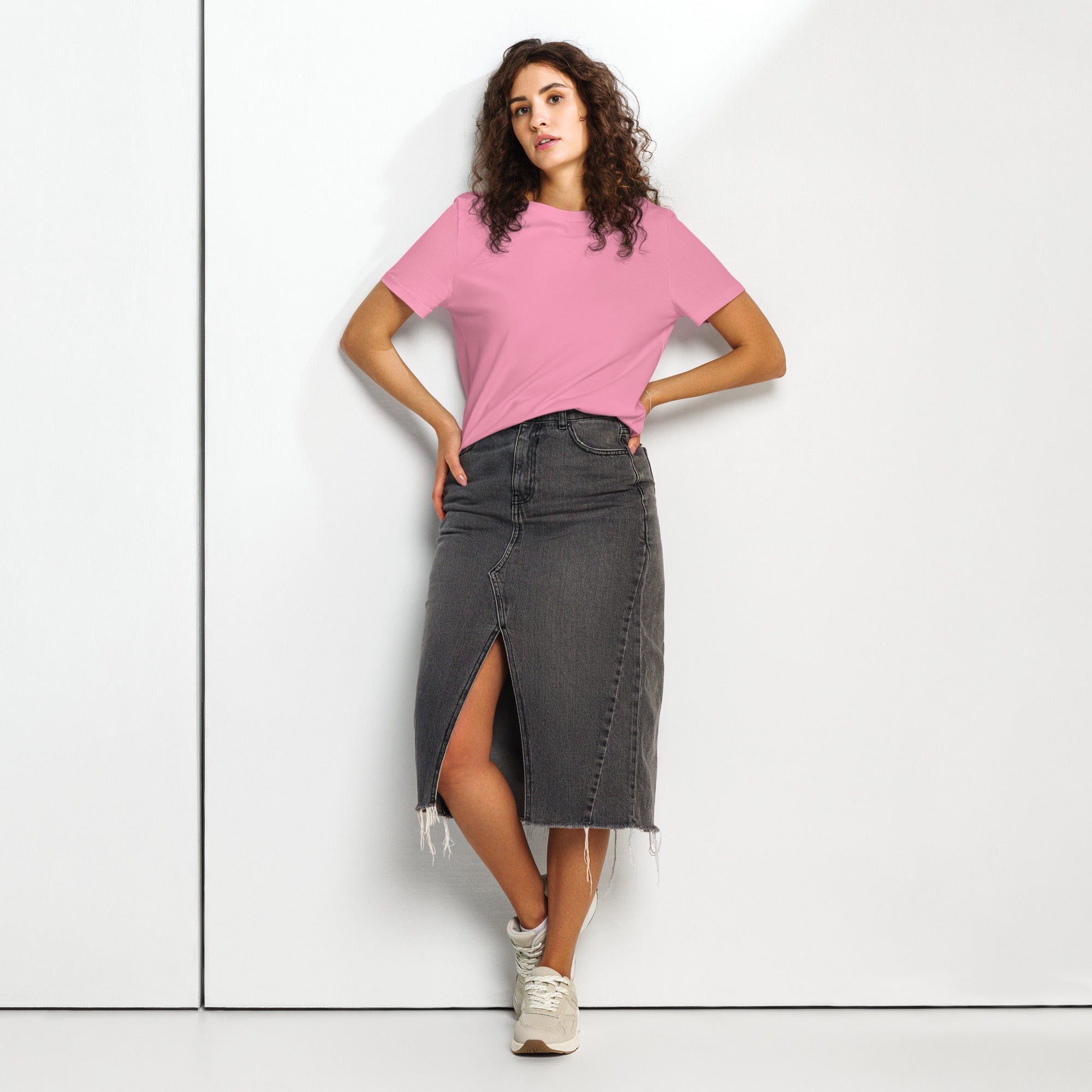 Women’s organic ribbed neck t-shirt - Seedandsoulful