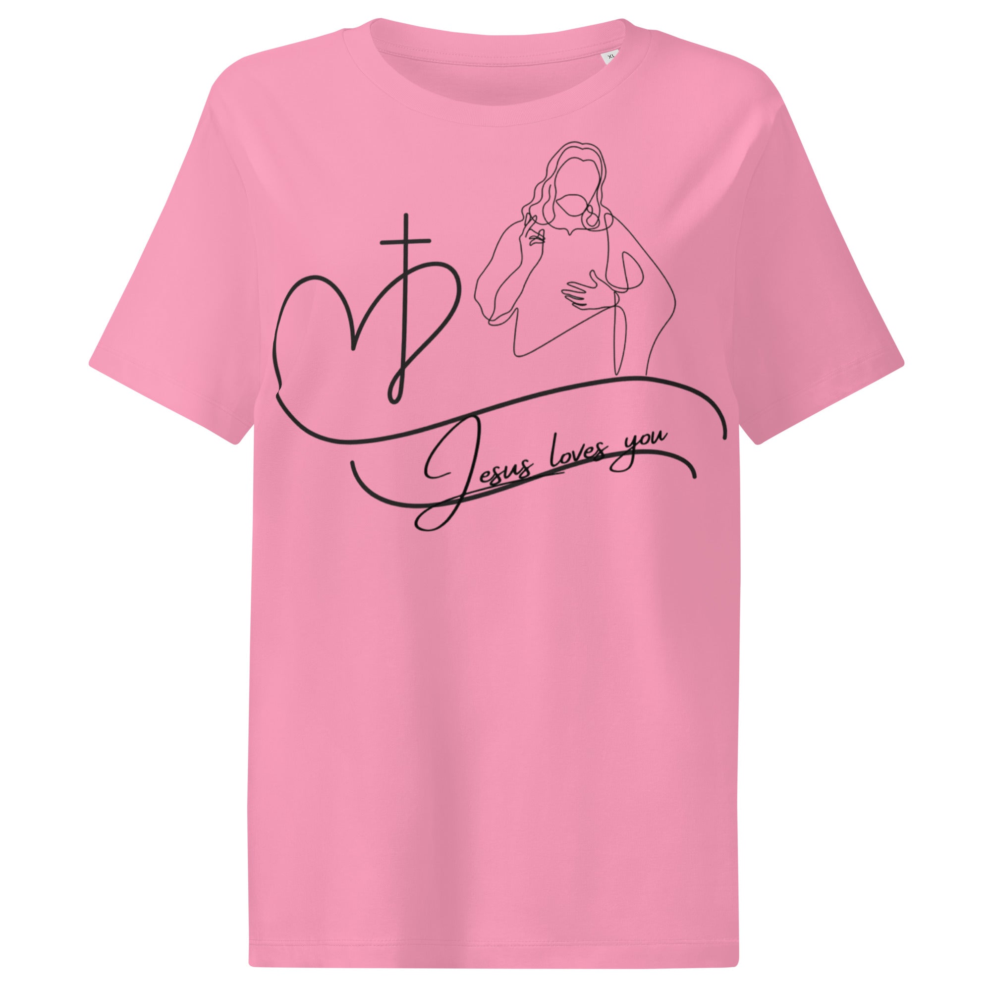 Women’s organic ribbed neck t-shirt - Seedandsoulful