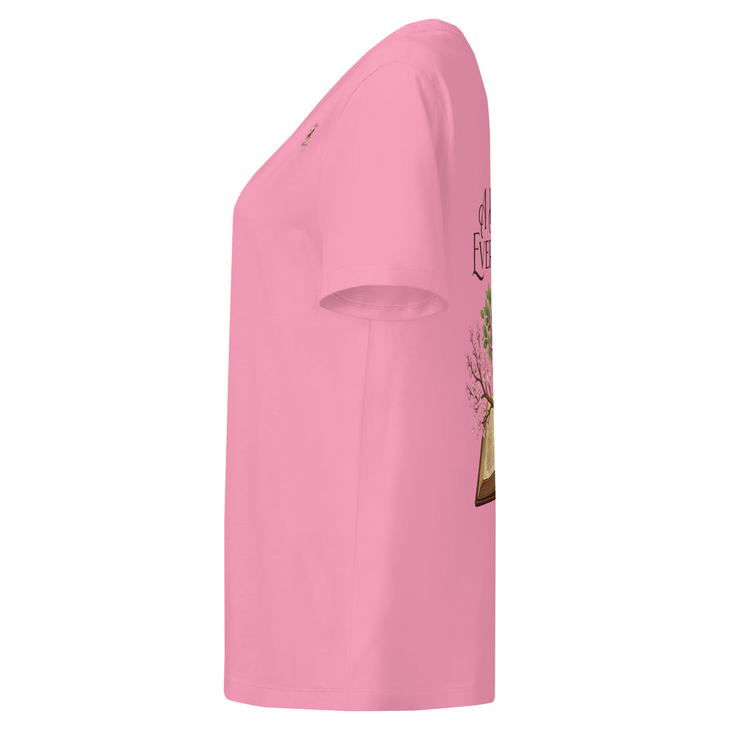 Women’s organic ribbed neck t-shirt - Seedandsoulful