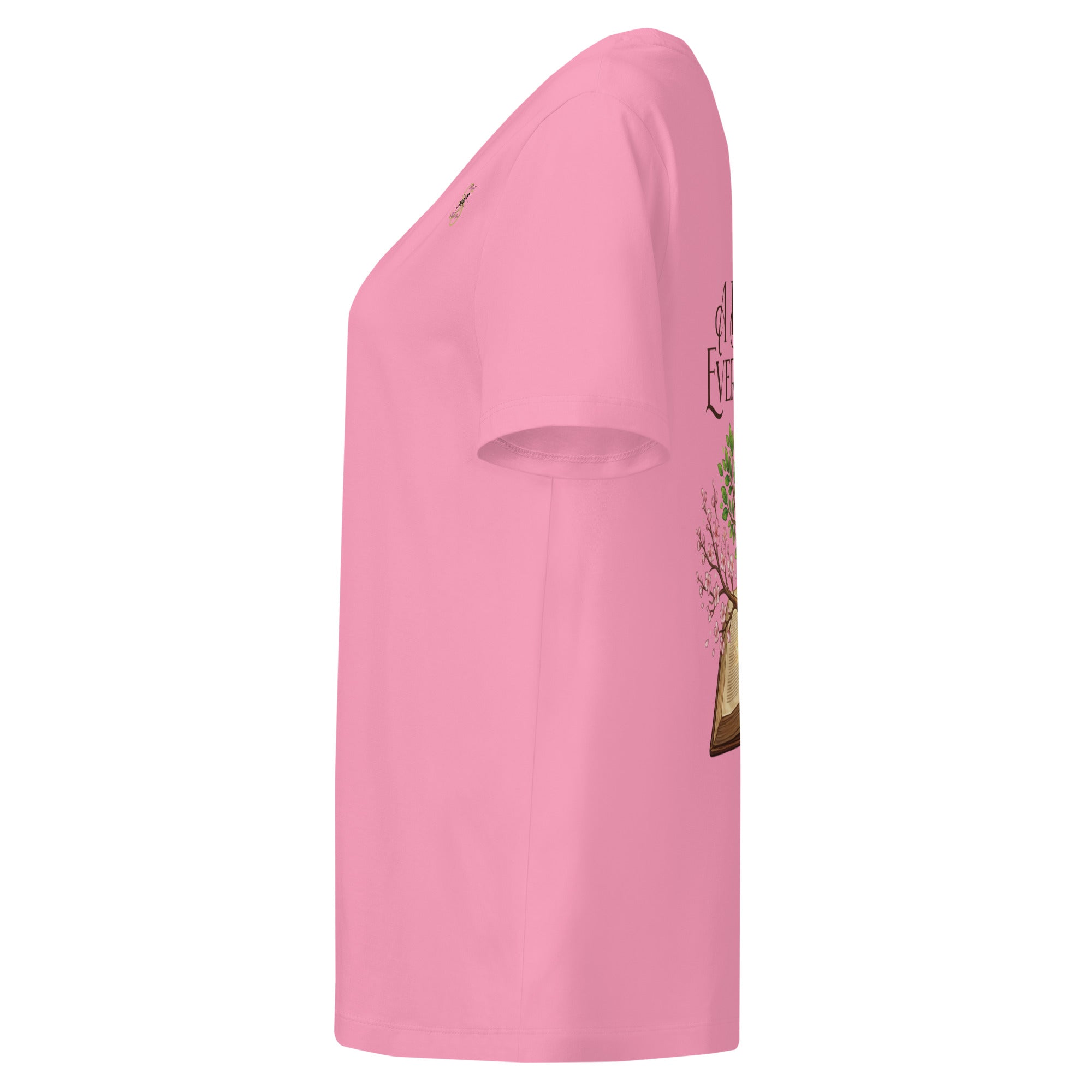 Women’s organic ribbed neck t-shirt - Seedandsoulful