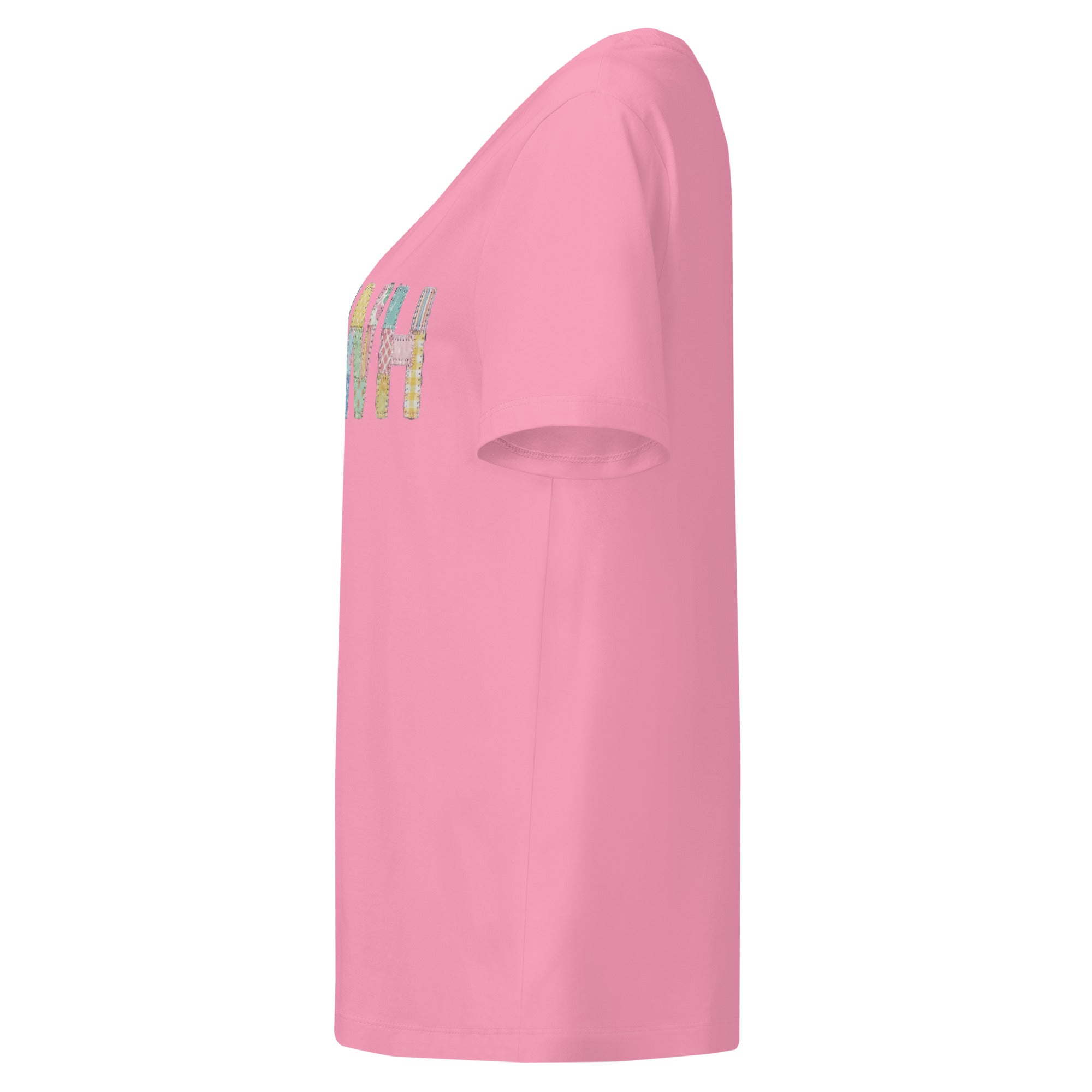 Women’s organic ribbed neck t-shirt - Seedandsoulful