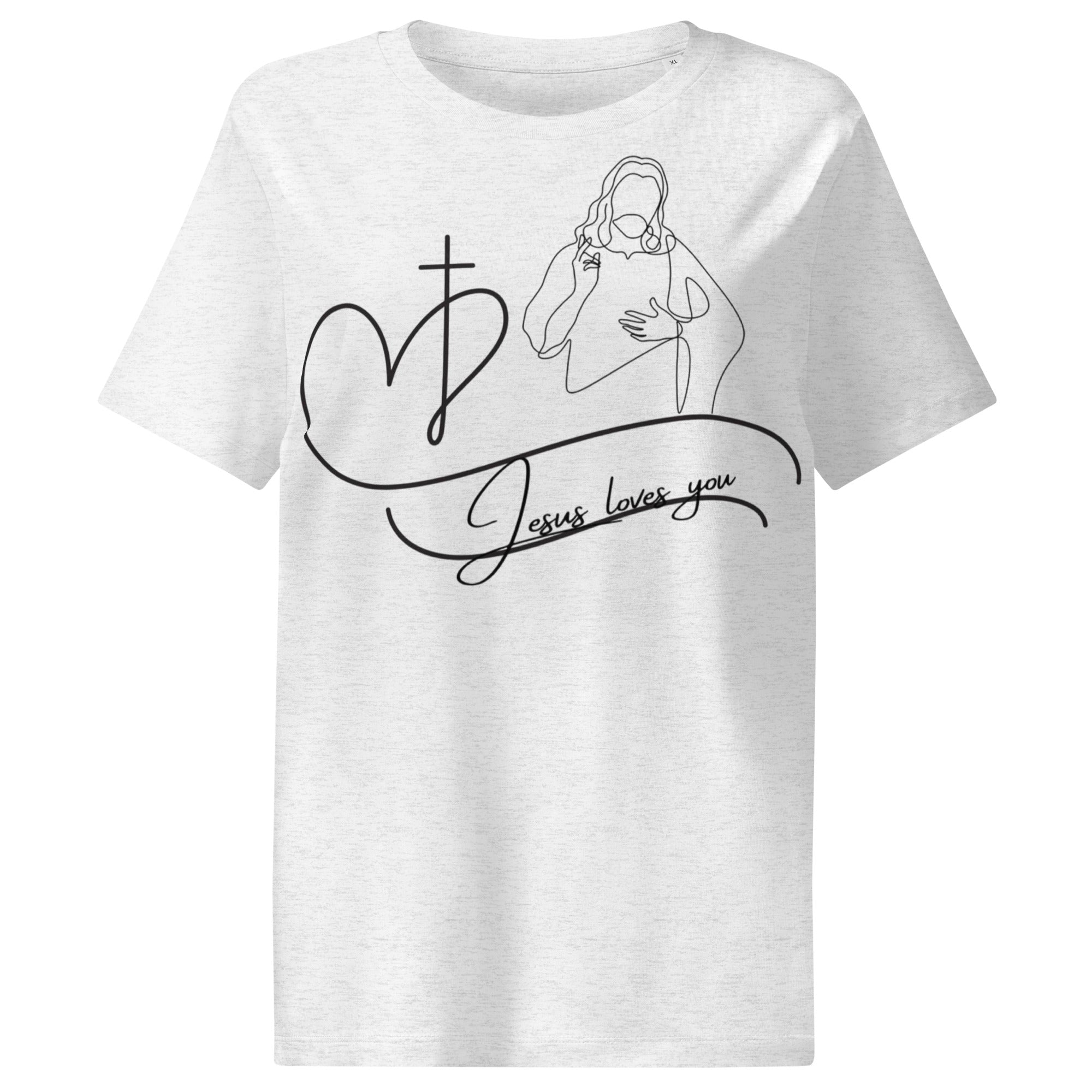 Women’s organic ribbed neck t-shirt - Seedandsoulful