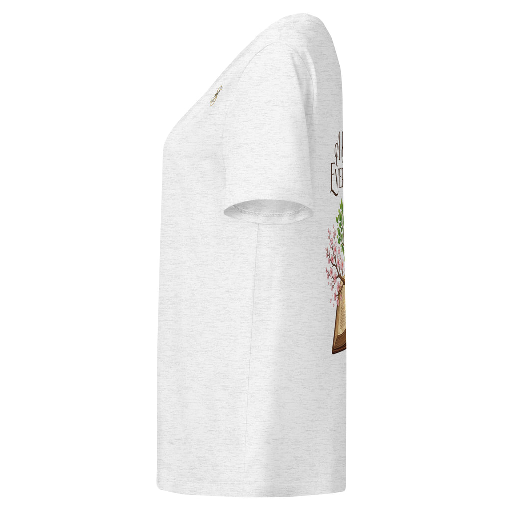 Women’s organic ribbed neck t-shirt - Seedandsoulful