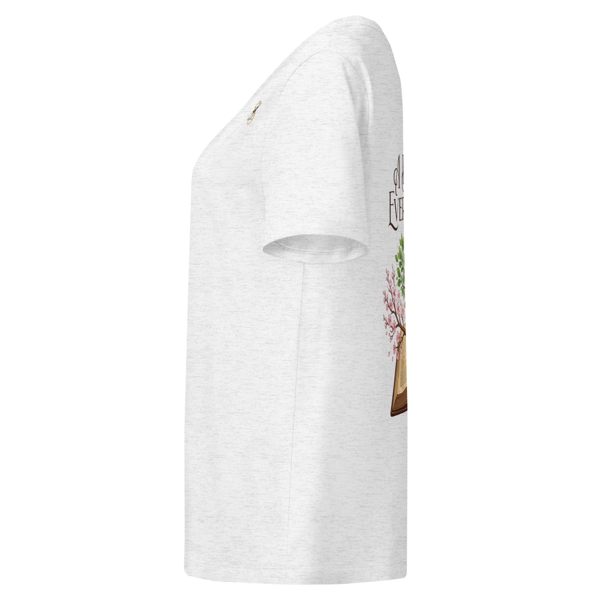 Women’s organic ribbed neck t-shirt - Seedandsoulful