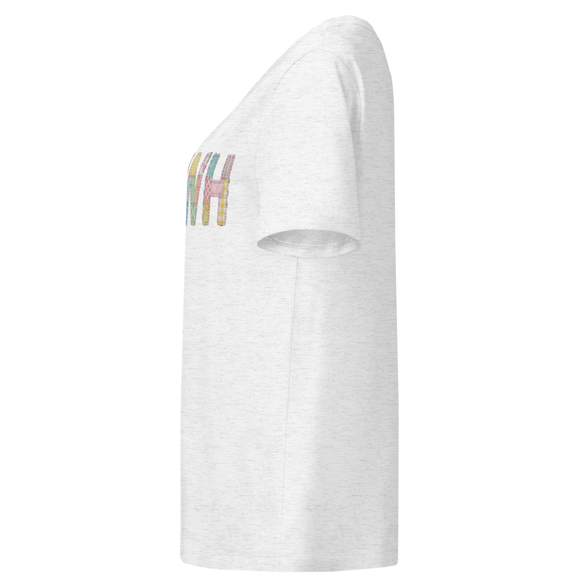 Women’s organic ribbed neck t-shirt - Seedandsoulful