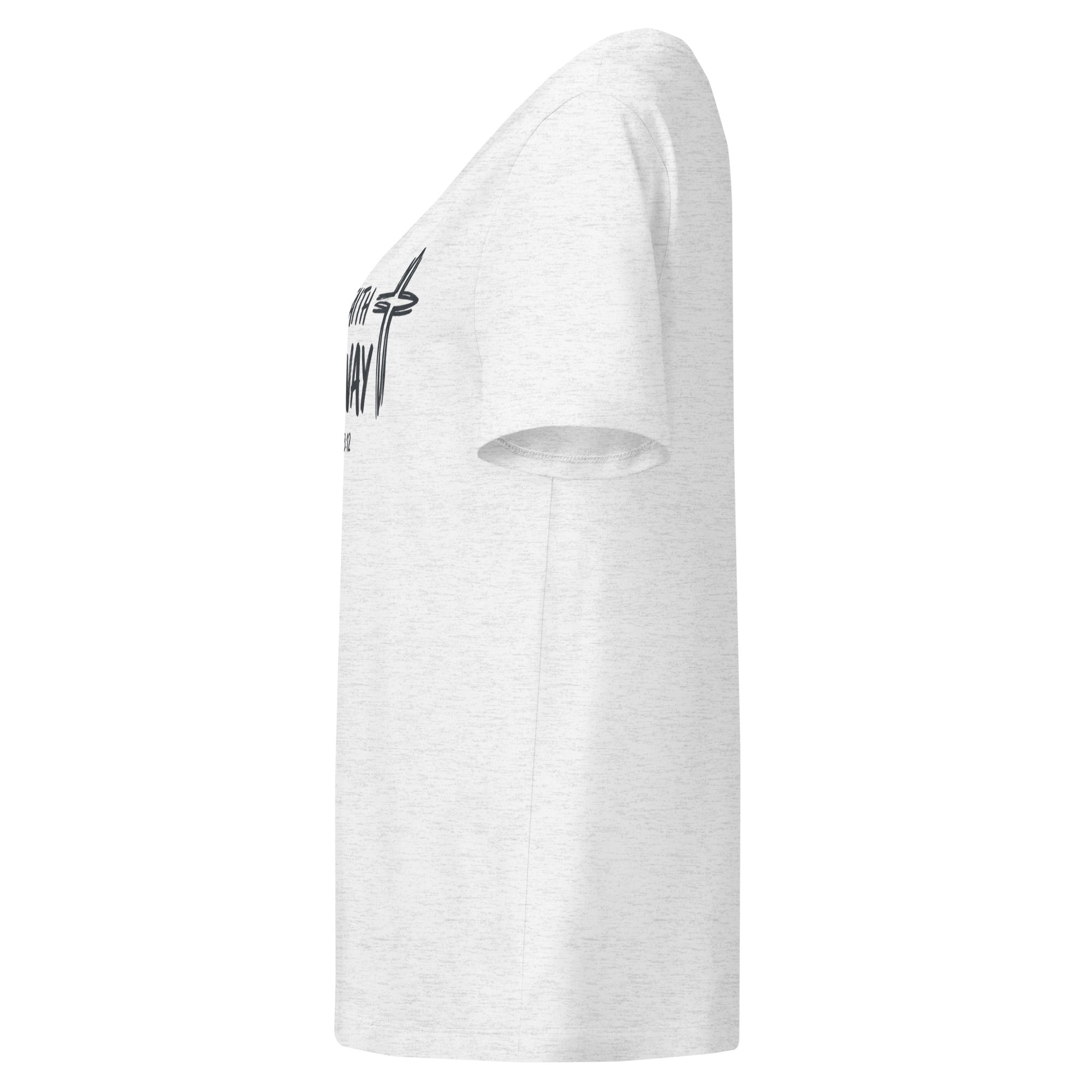 Women’s organic ribbed neck t-shirt - Seedandsoulful