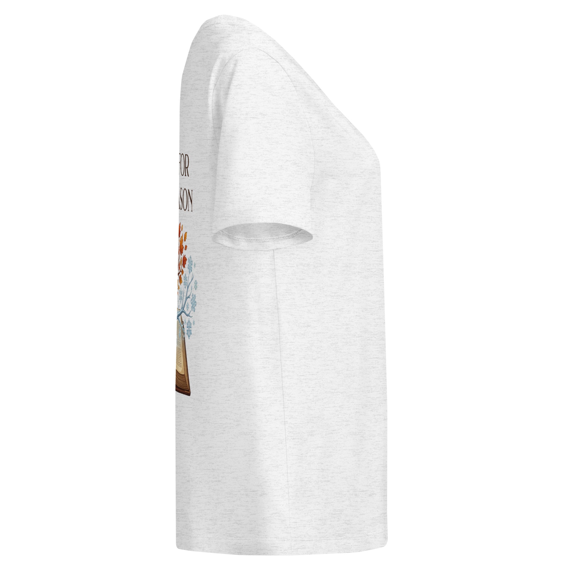 Women’s organic ribbed neck t-shirt - Seedandsoulful