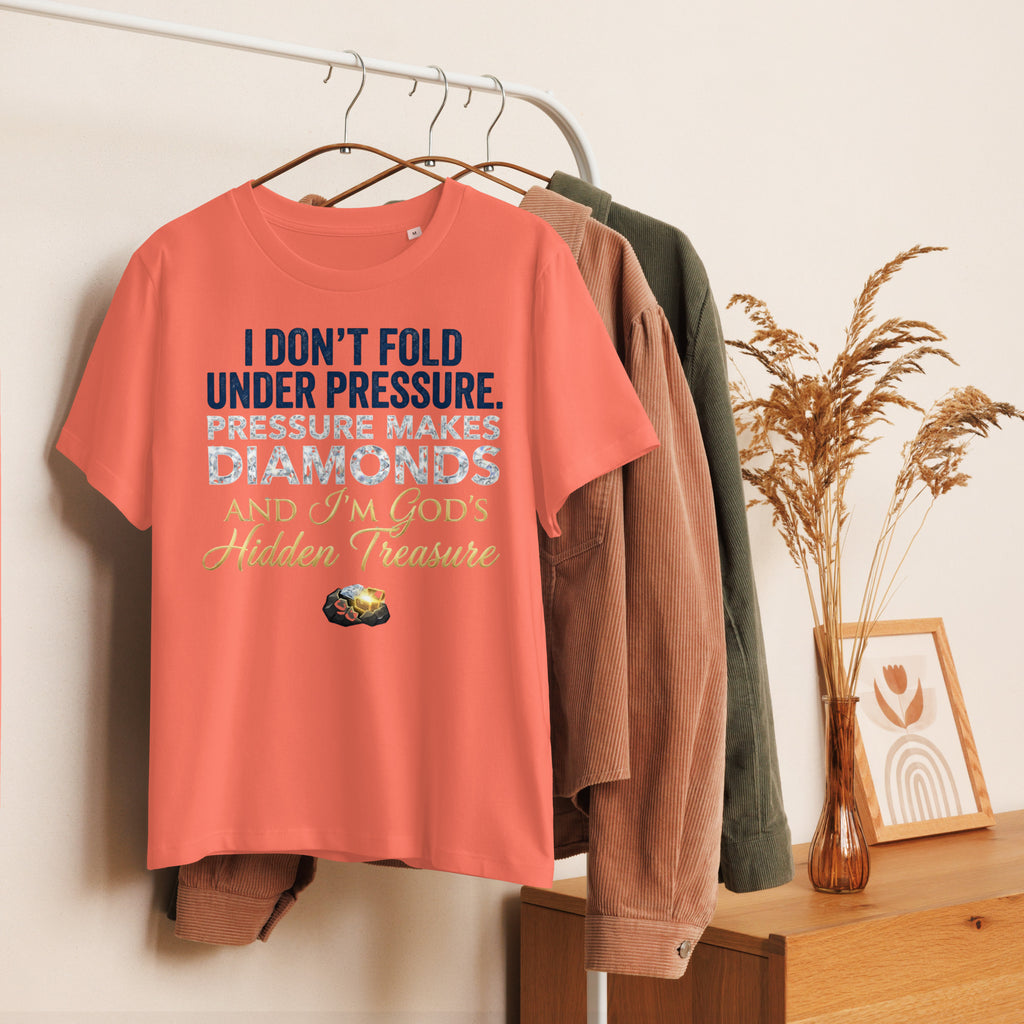 Women’s organic ribbed neck t-shirt - Seedandsoulful