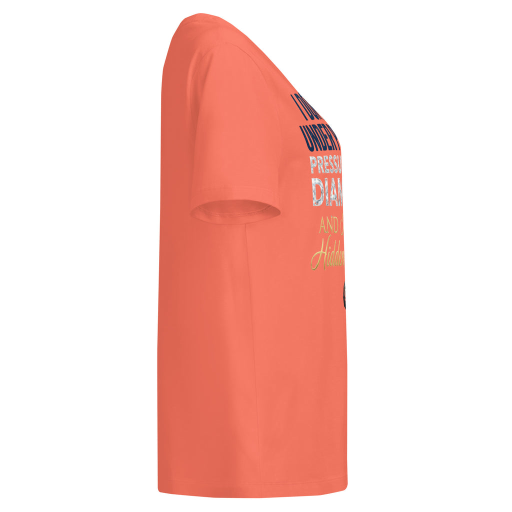 Women’s organic ribbed neck t-shirt - Seedandsoulful