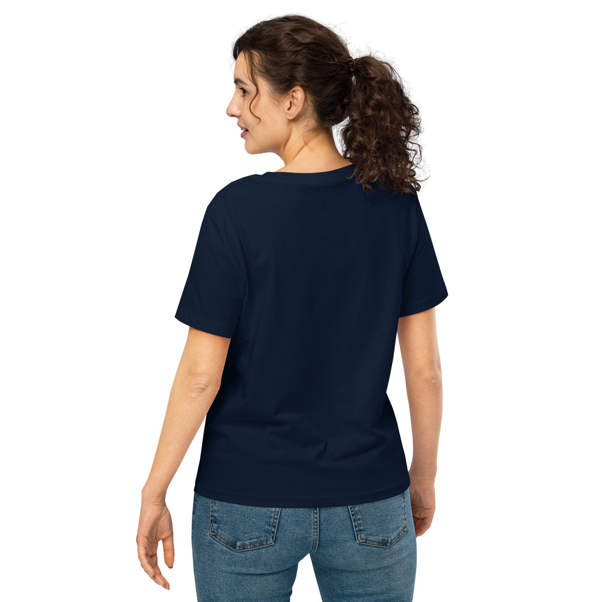 Women's Organic Faith T-Shirt | Seedandsoulful Ribbed Neck Cotton Tee - Seedandsoulful