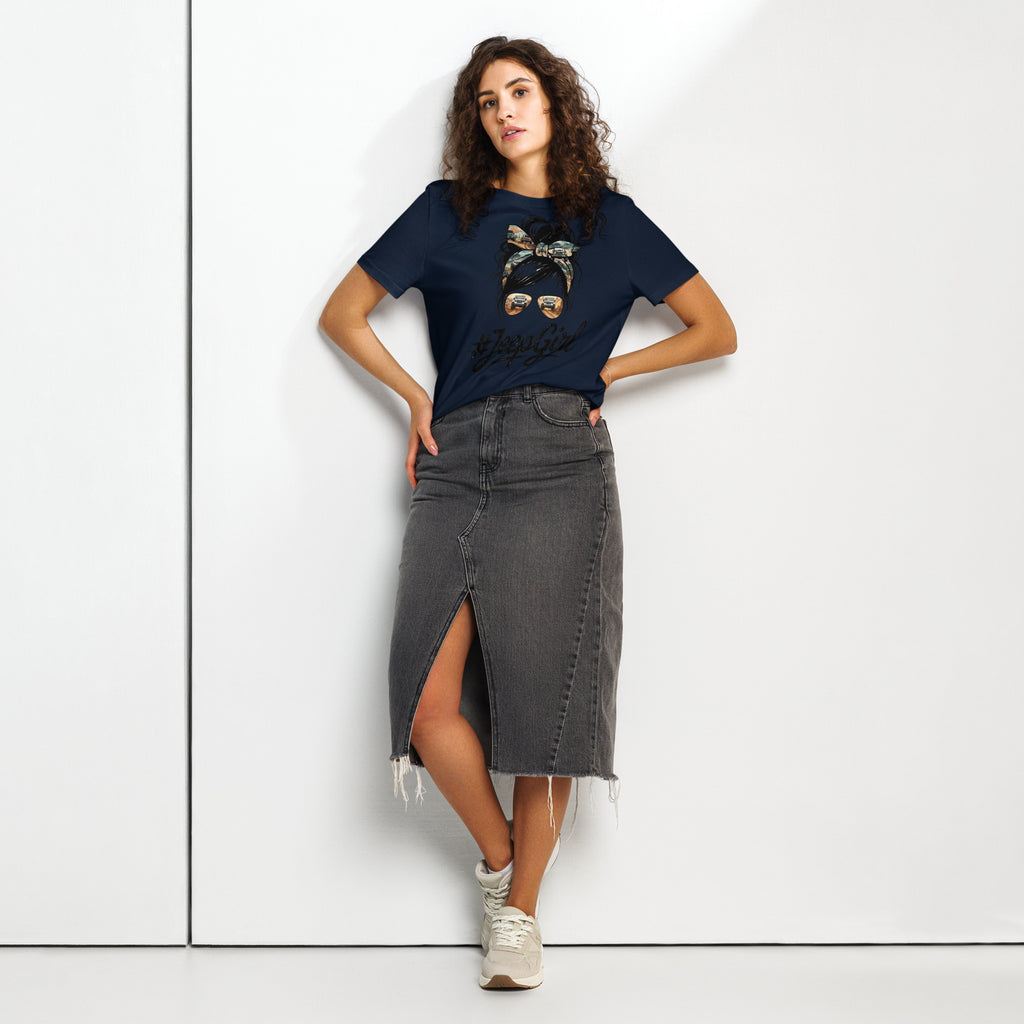 Women's Organic Faith T-Shirt | Seedandsoulful Ribbed Neck Cotton Tee - Seedandsoulful