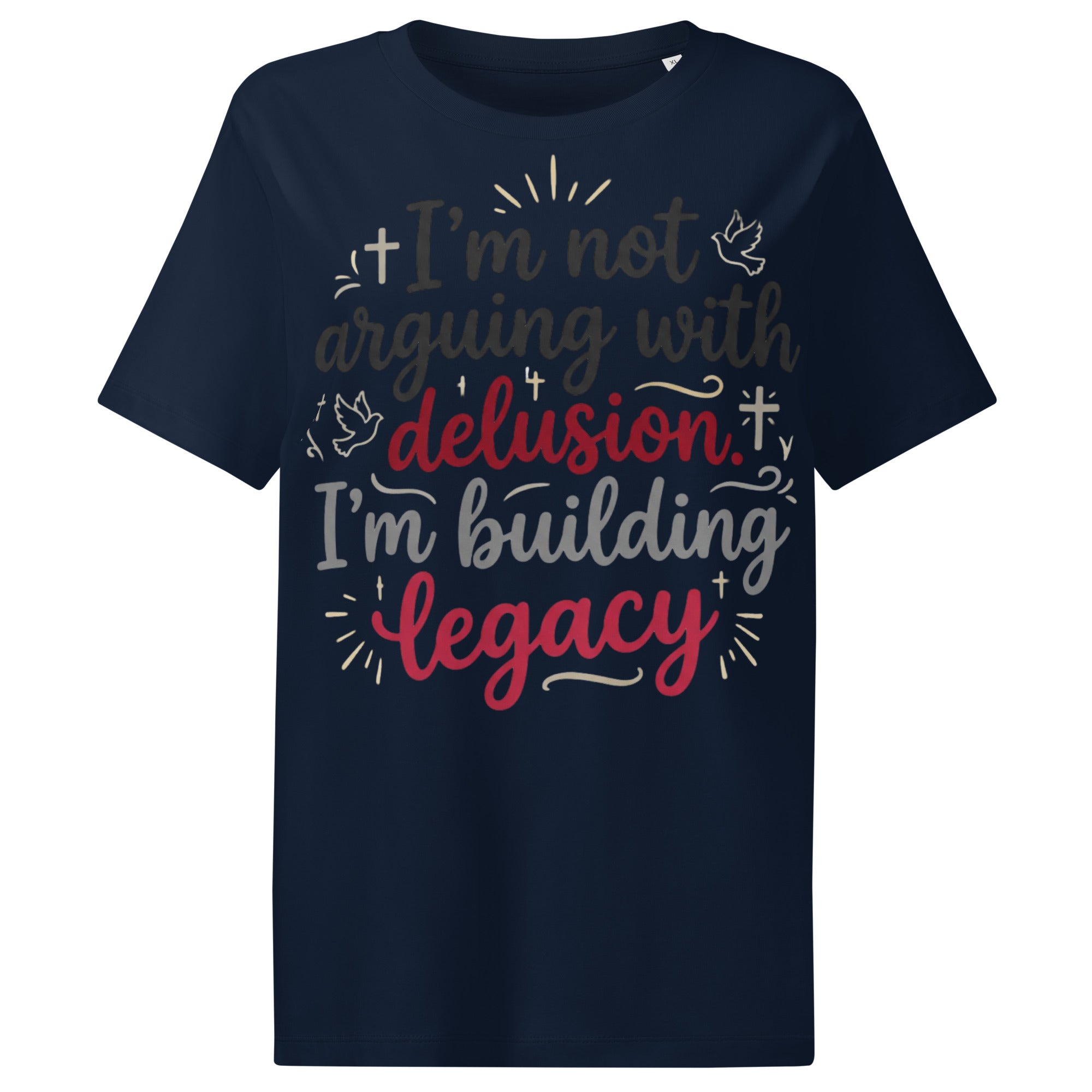 Women’s organic ribbed neck t-shirt - Seedandsoulful