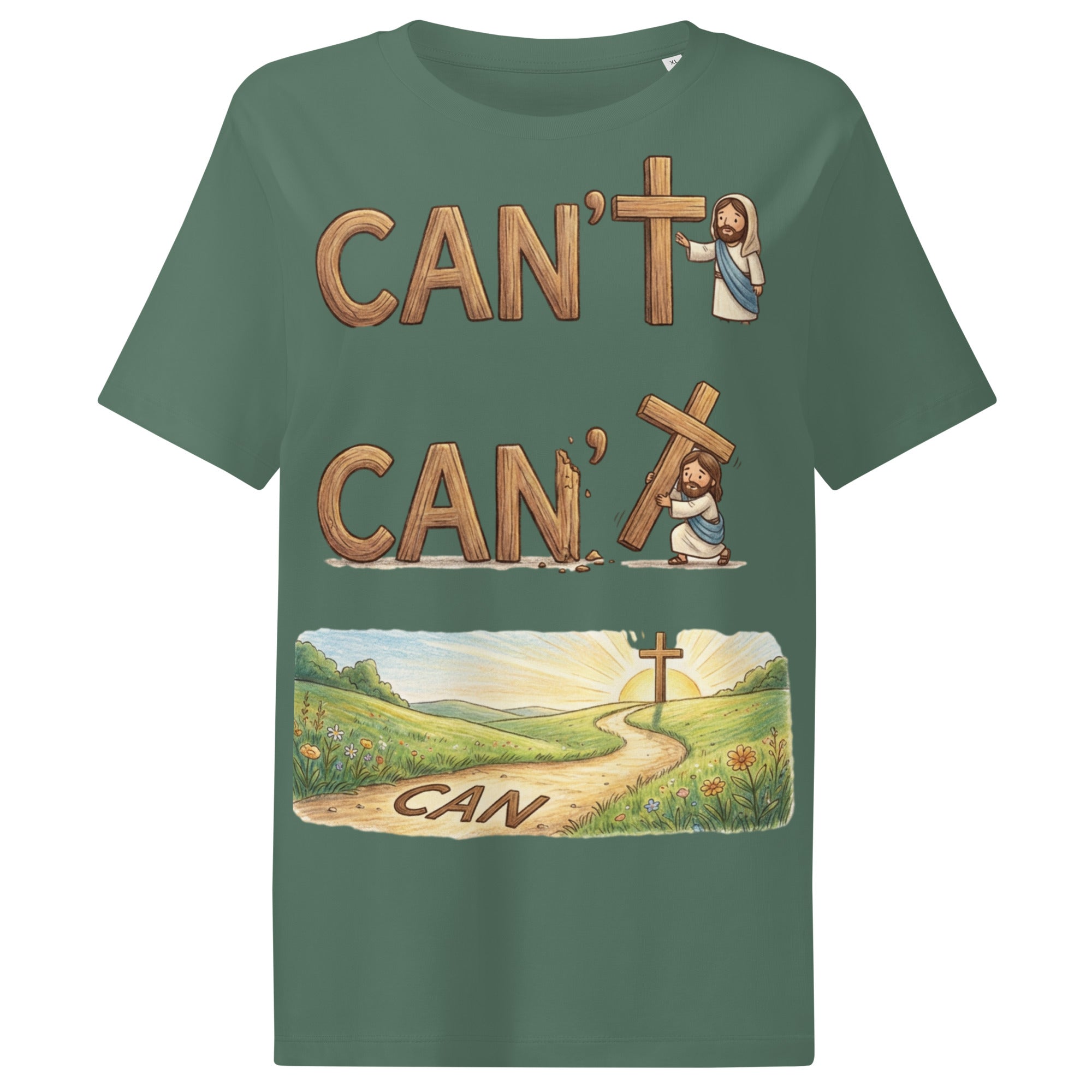 God's Love Never Fails T-Shirt | Women's Valentine's Faith Tee - Seedandsoulful