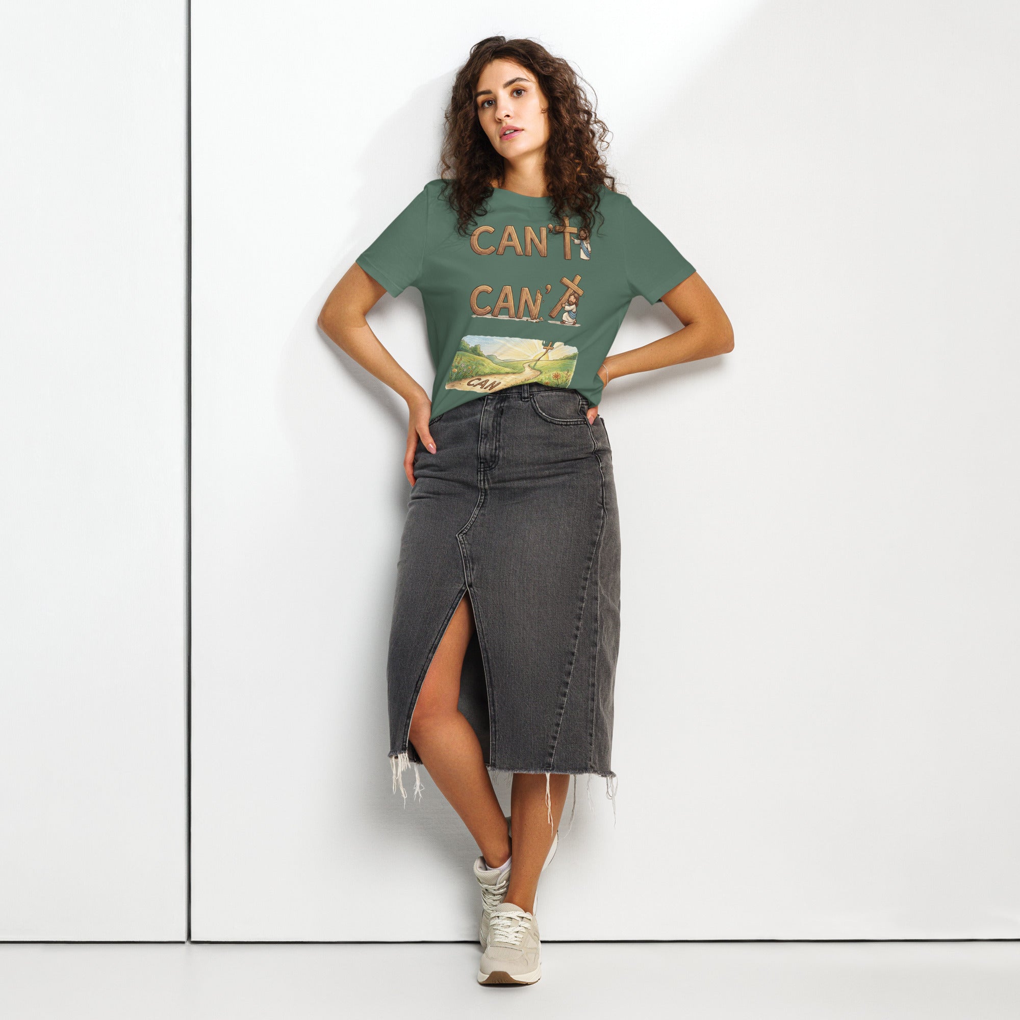 God's Love Never Fails T-Shirt | Women's Valentine's Faith Tee - Seedandsoulful